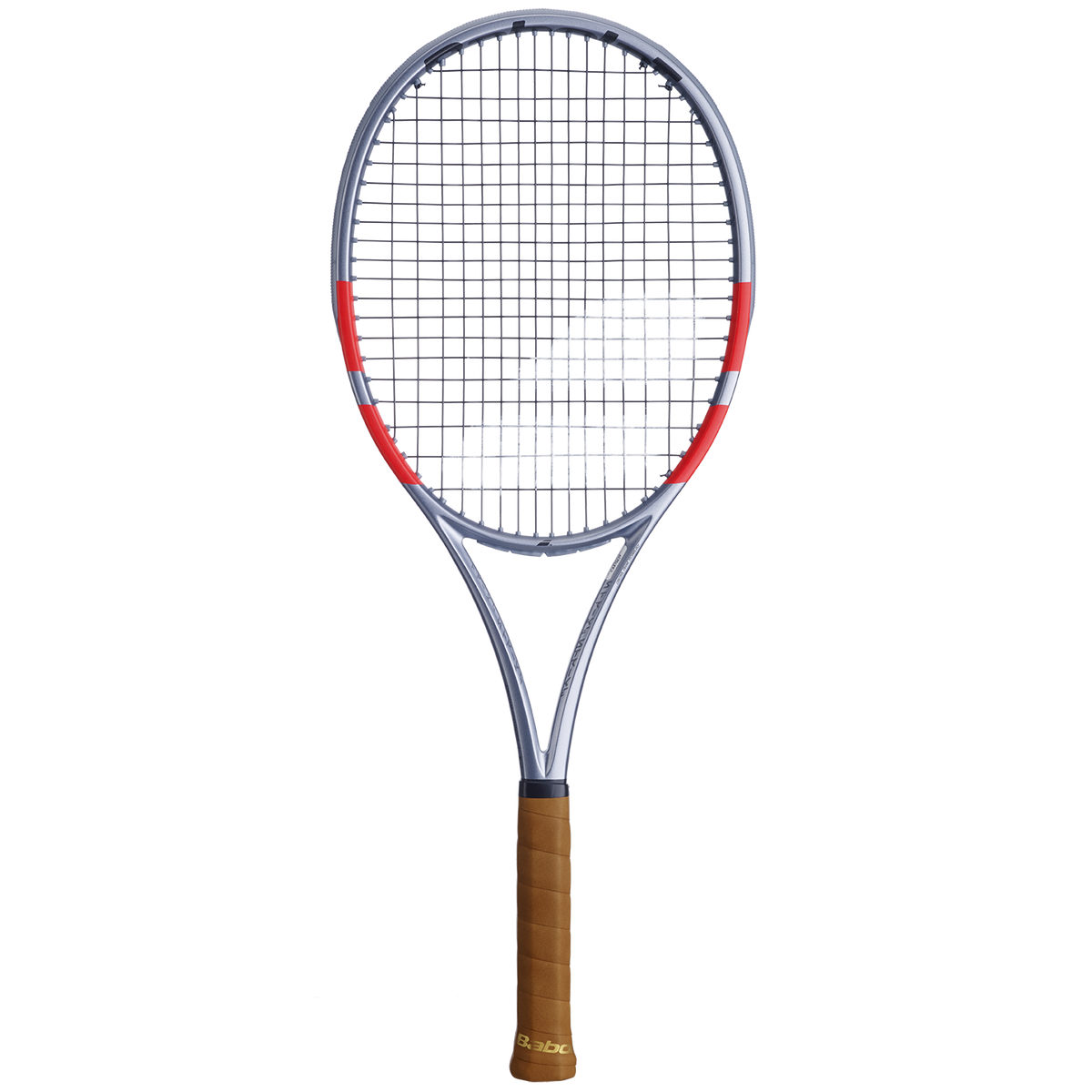 Babolat Pure Strike 97 Gen4 Tennis Racket, Grey, front view