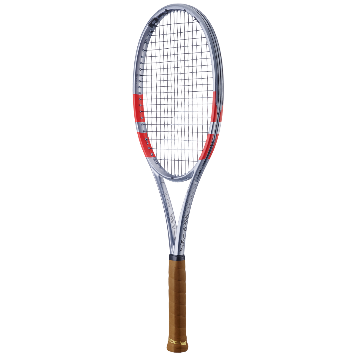 Babolat Pure Strike 97 Gen4 Tennis Racket, Grey, back view