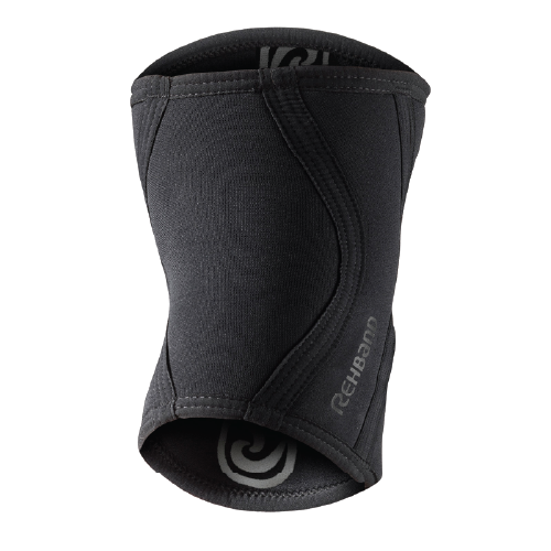 Rehband RX Elbow Sleeve 5mm - Carbon Black