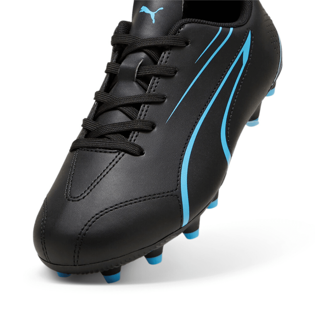 Puma Vitoria FG/AG Football Boots Junior - Puma Black/Luminous Blue
