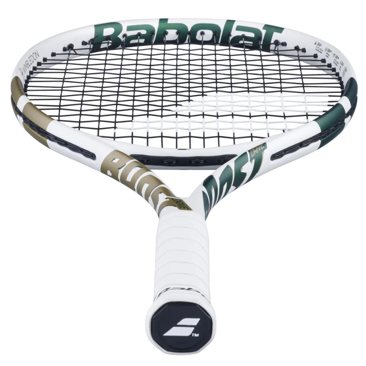 Babolat Boost Wimbledon 2025 Tennis Racket - Strung - White