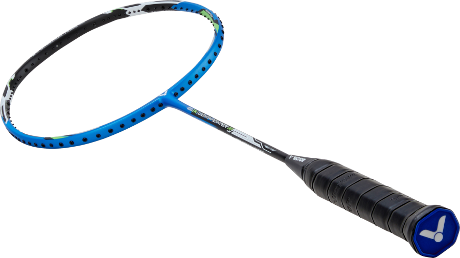 Victor Thruster Light Fighter 30 F Badminton Racket Unstrung - Blue