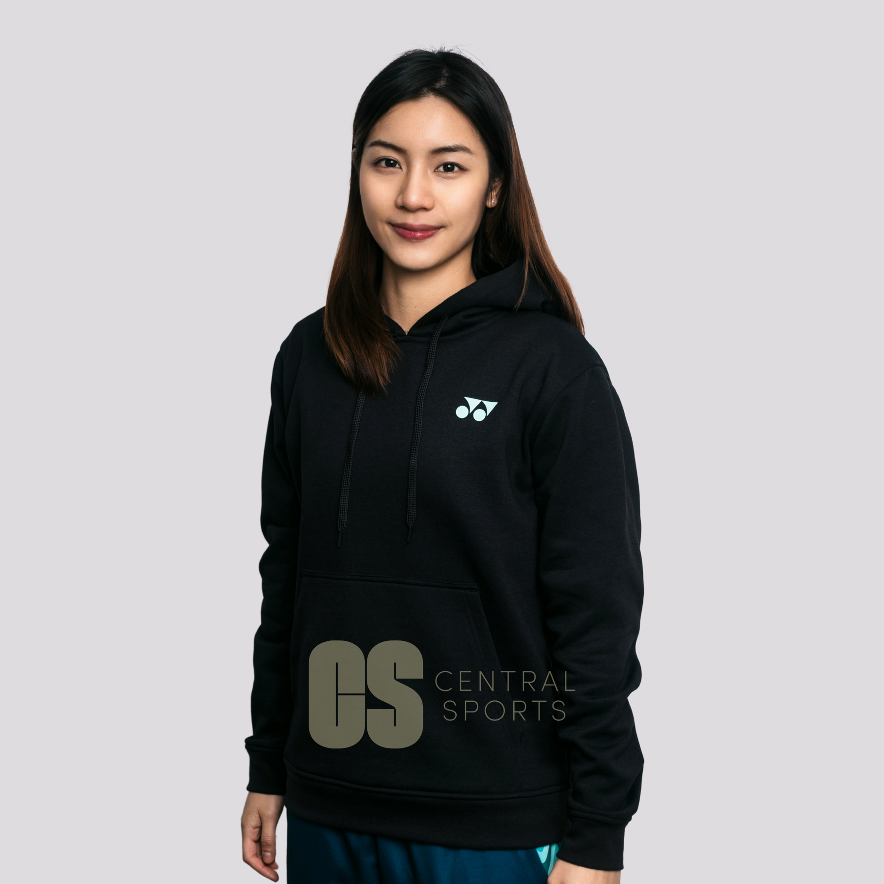 Yonex Coiled Snake Unisex Hood Black