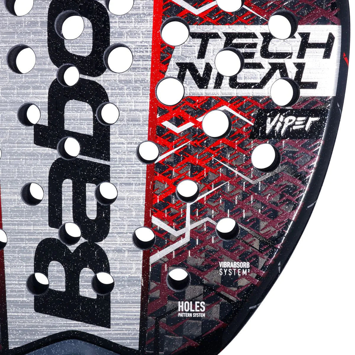 Babolat Technical Viper 2025 Padel Racket - Black/Red