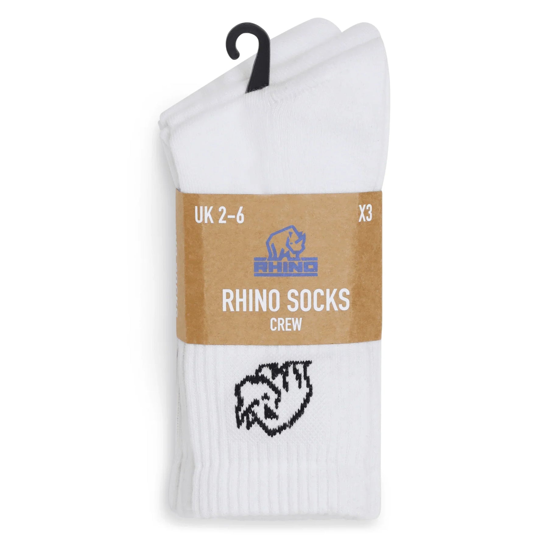 Rhino Crew Sock 3 pack