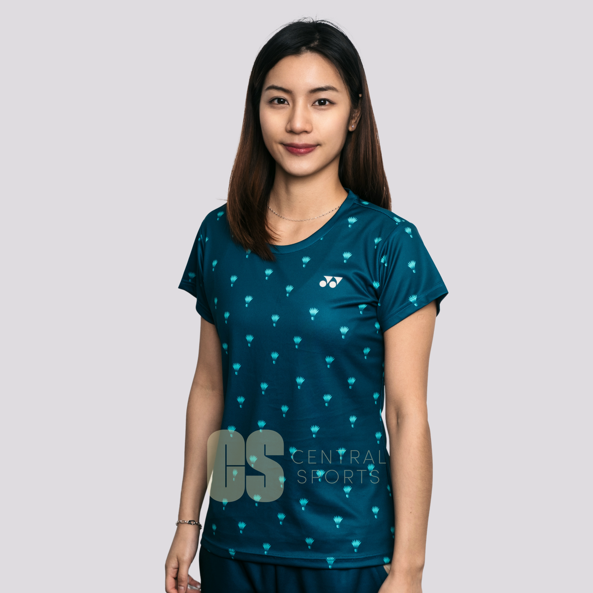 Yonex Coiled Snake Women Tech T-Shirt Dark Jade