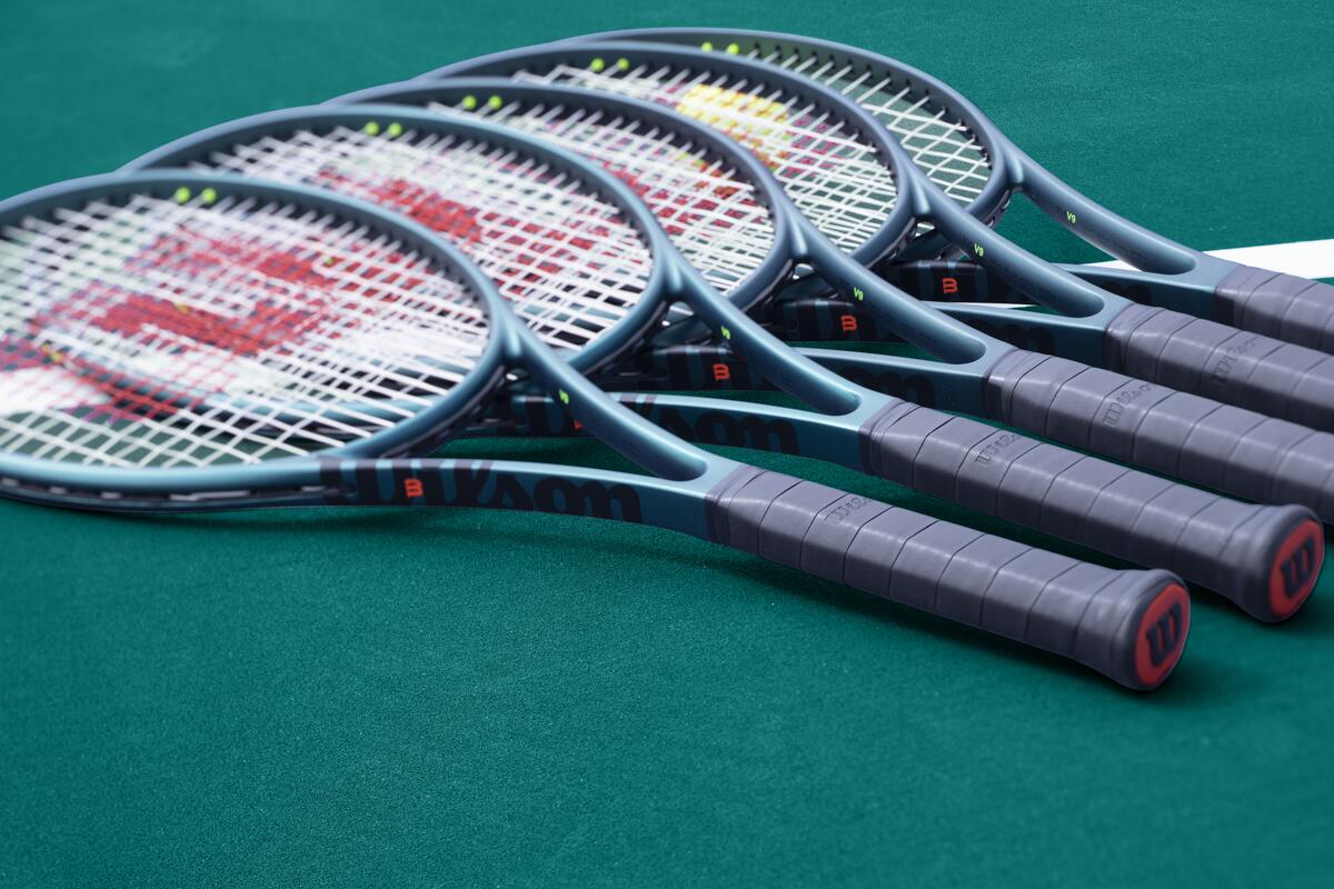 Wilson Blade 100L V9 301g Strung Tennis Racket (Free Restring)