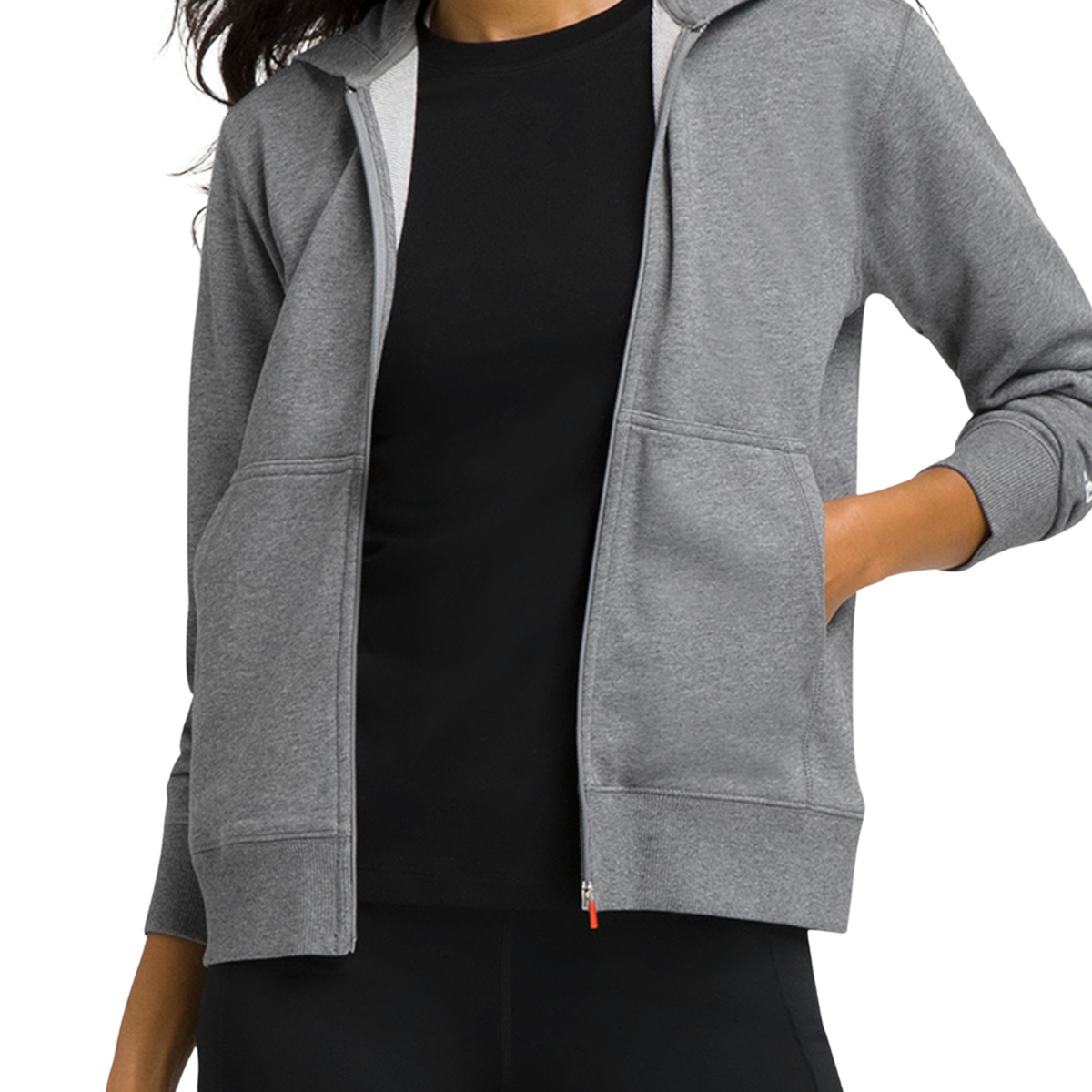 Wilson Team Zip Hoodie Women - Grey