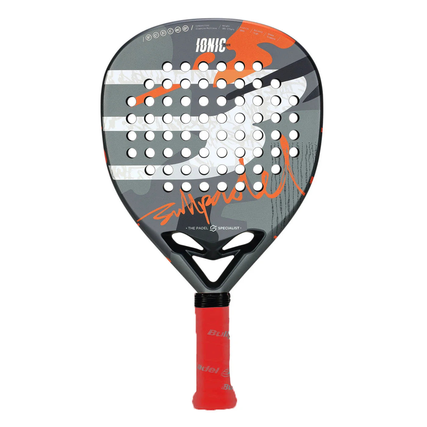 BullPadel Ionic Power 25 Padel Racket