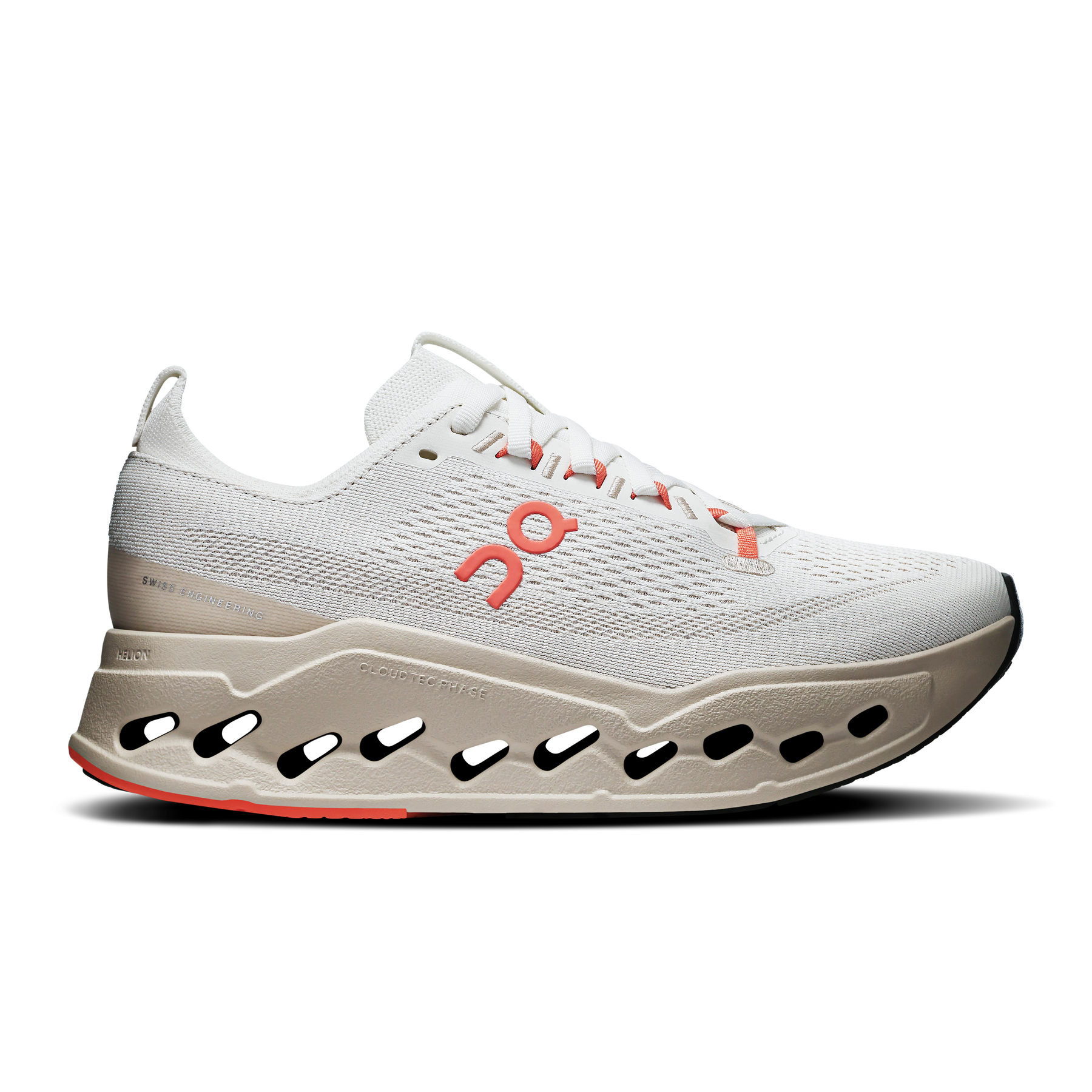 On Running Cloudsurfer Max Running Shoe Men - Ivory/Salmon