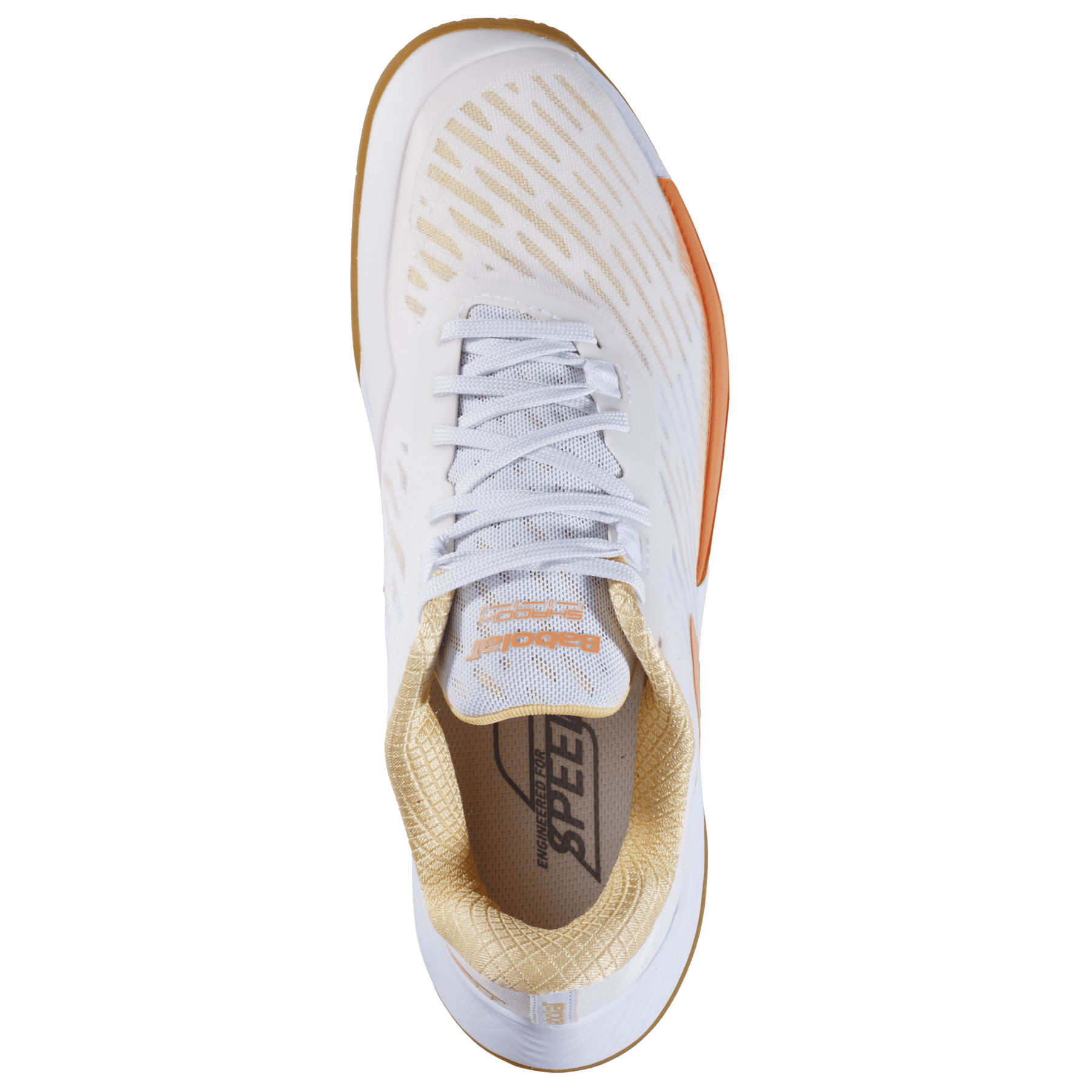 Babolat Shadow Tour 5 Badminton Shoes Women - White/Yellow