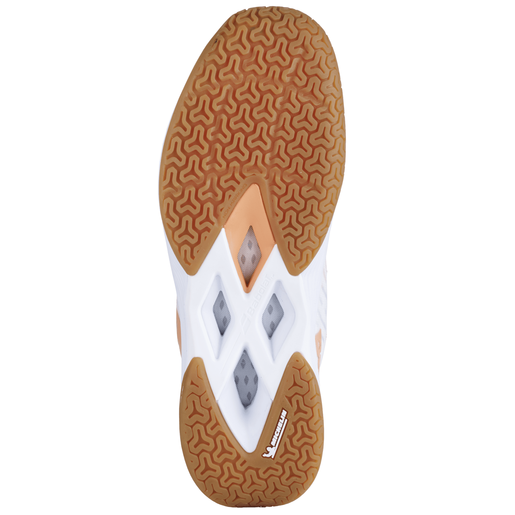 Babolat Shadow Tour 5 Badminton Shoes Women - White/Yellow