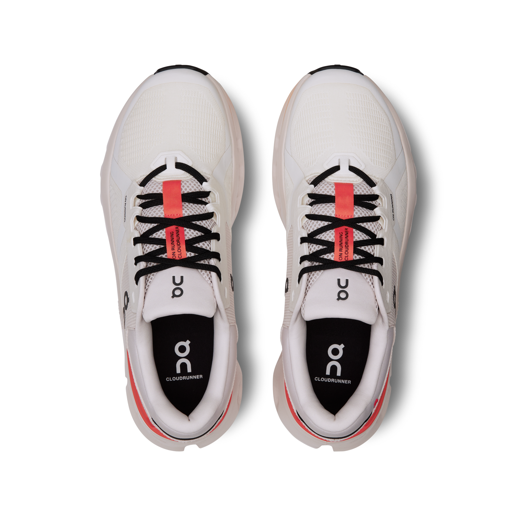 On Cloudrunner 2 Running Shoes Men - White/Sand