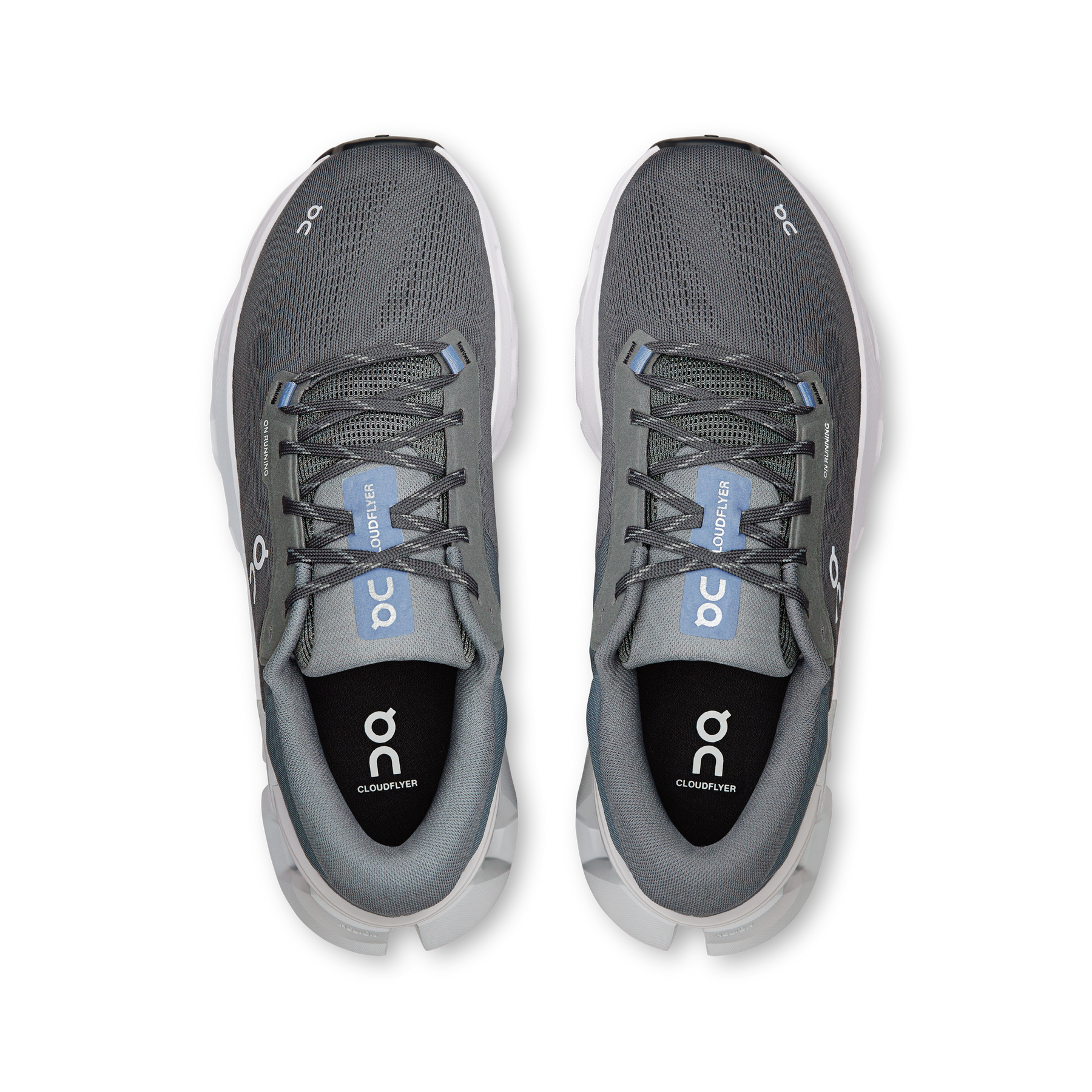 On Cloudflyer 5 Running Shoes Men - Stone/Glacier