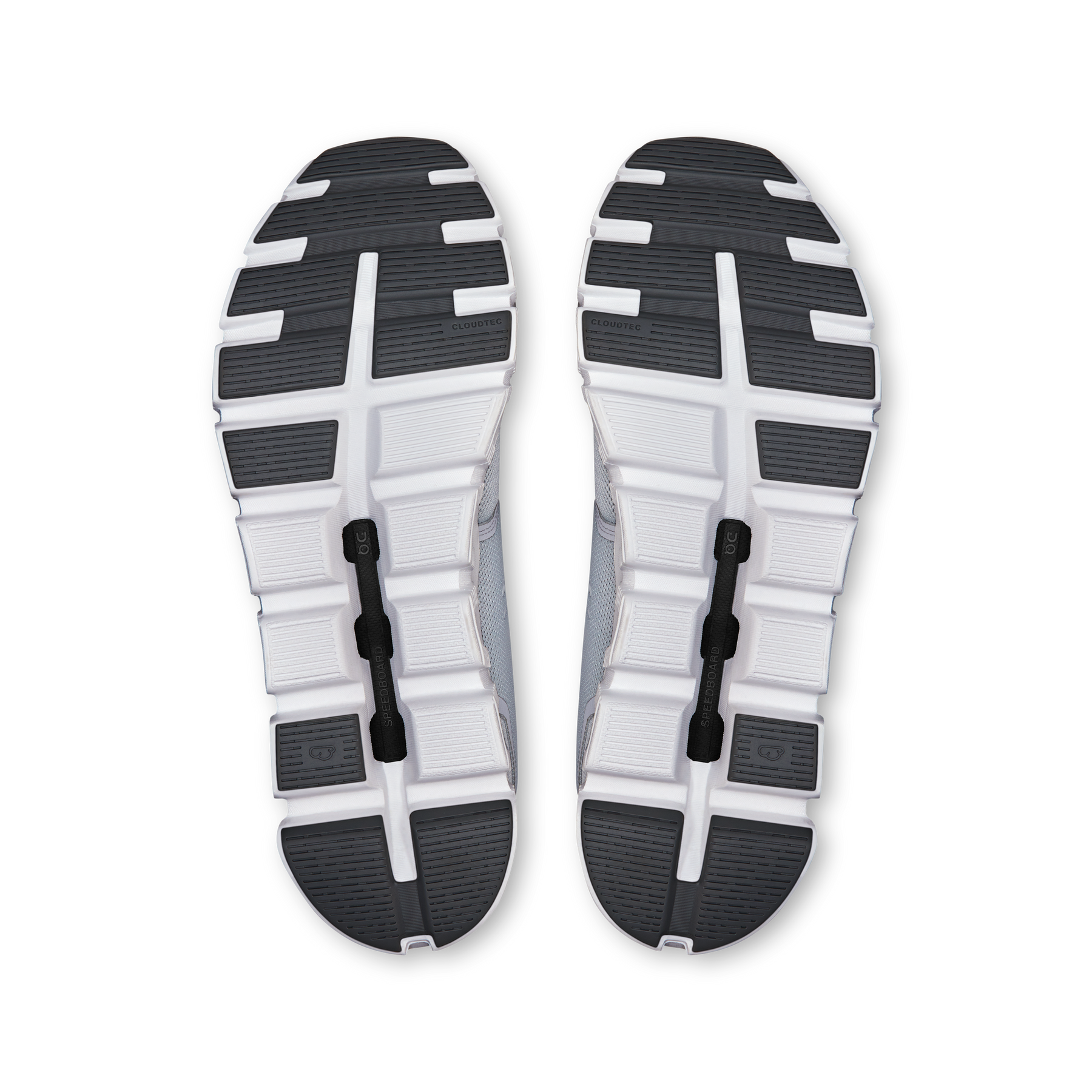 On Cloud 6 Running Shoes Men - Glacier/White