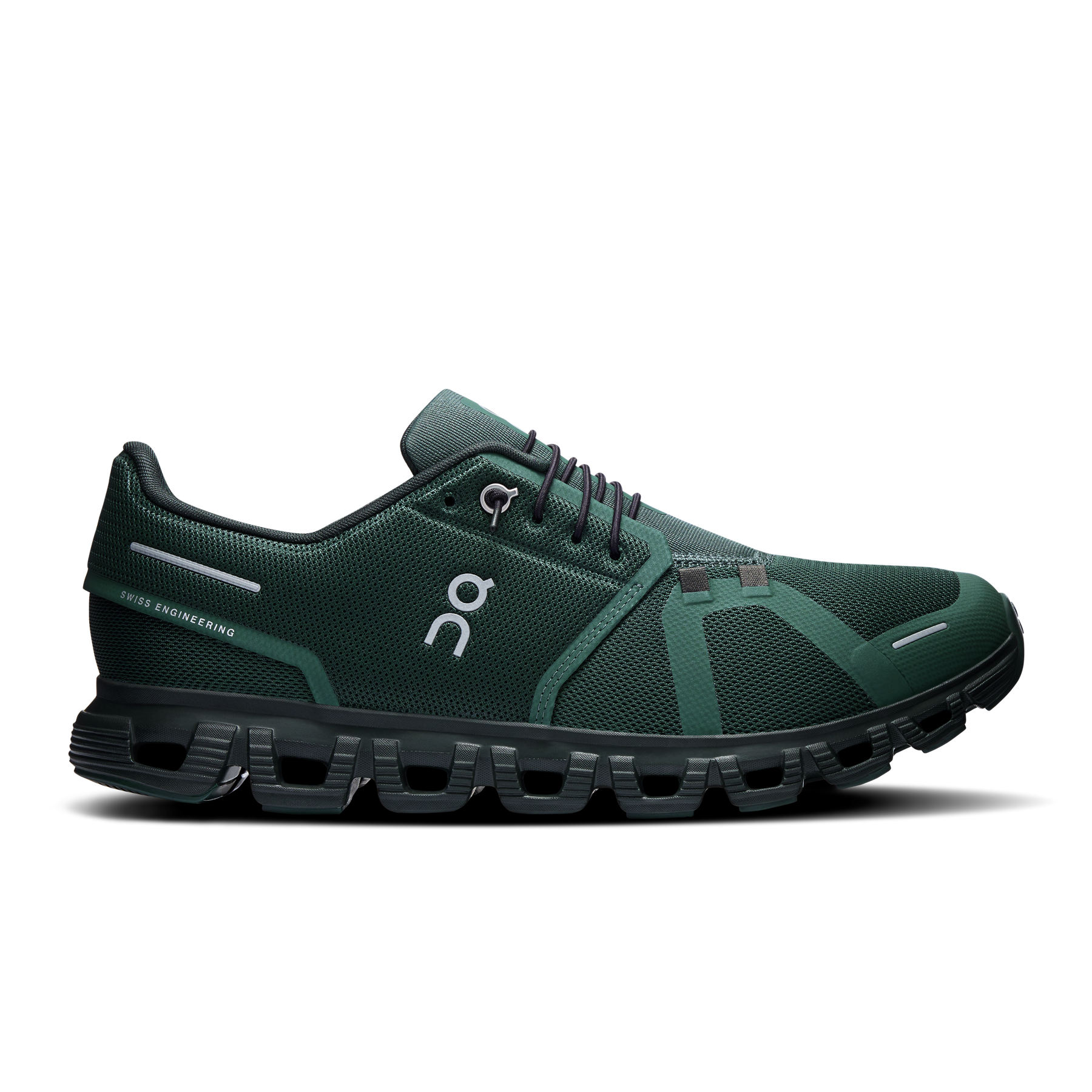 On Cloud 6 Running Shoes Men - Evergreen/Black