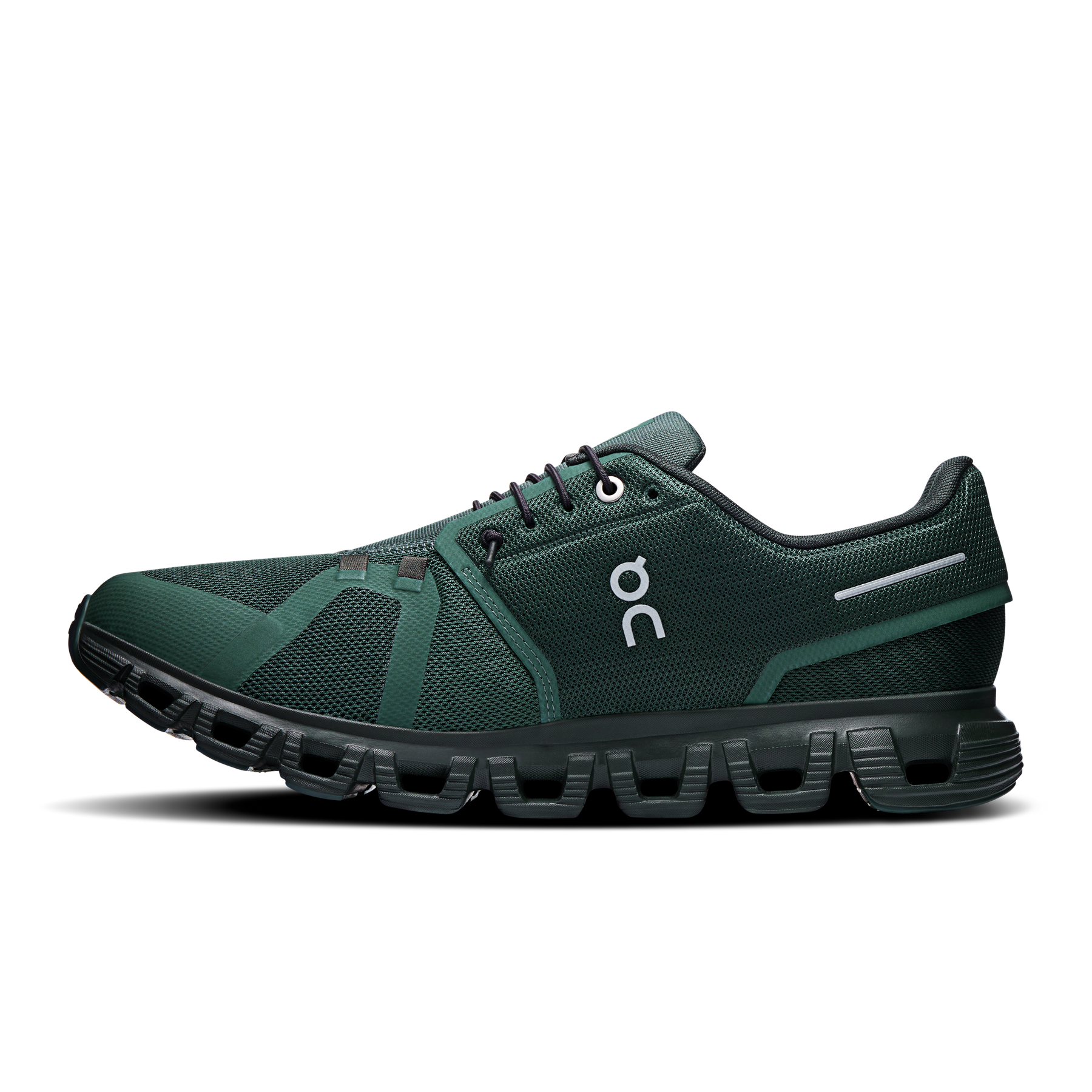 On Cloud 6 Running Shoes Men - Evergreen/Black