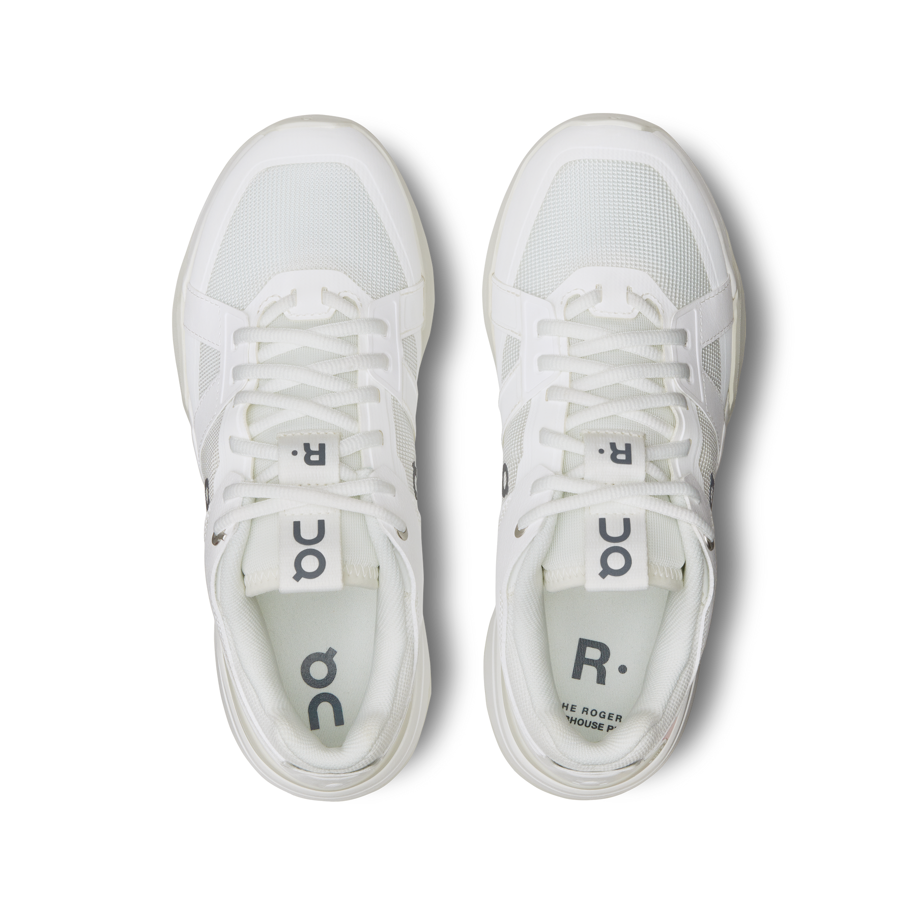 On THE ROGER Clubhouse Pro Tennis Shoes Men - White/Ice