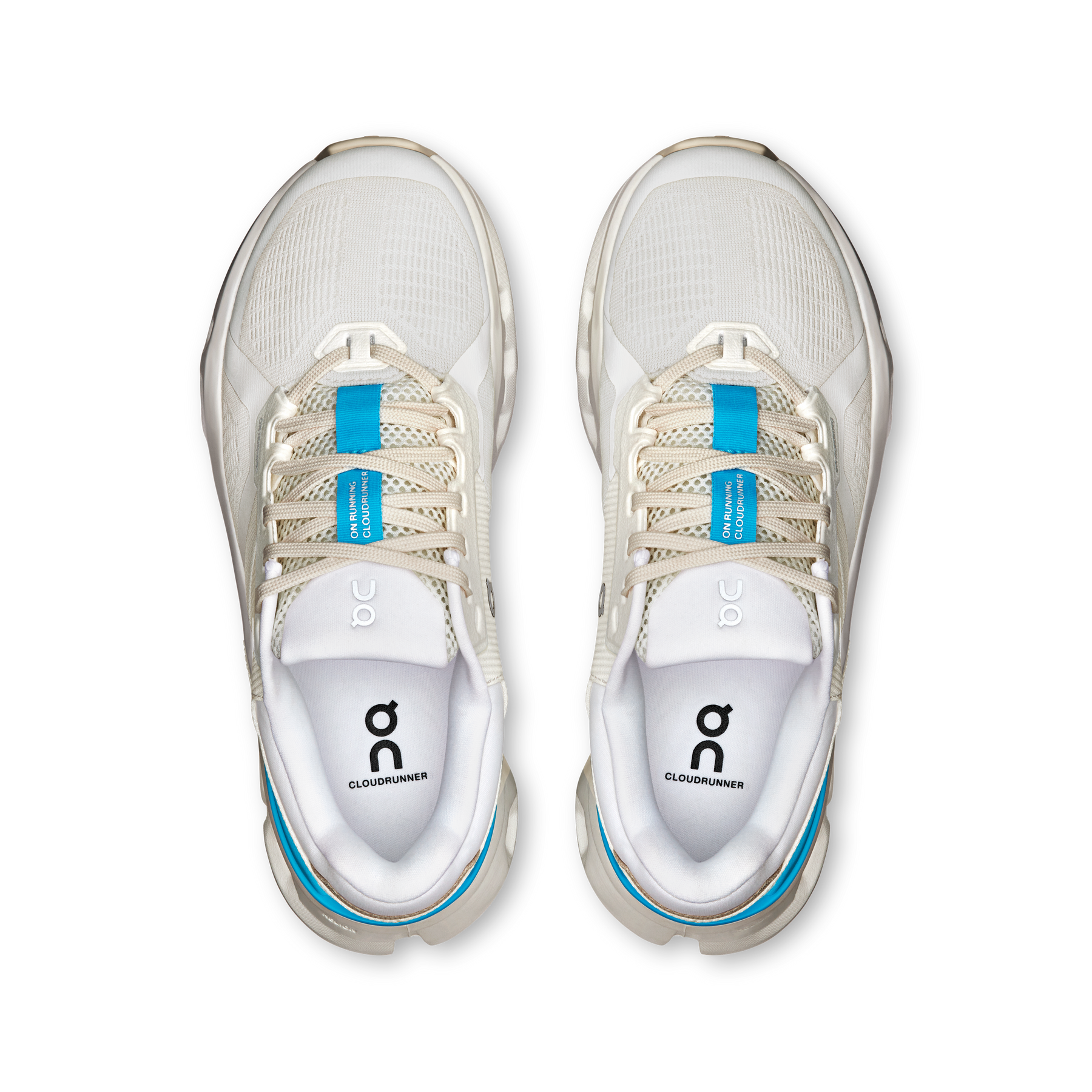 ON Cloudrunner 2 Running Shoes Women - White/Horizon