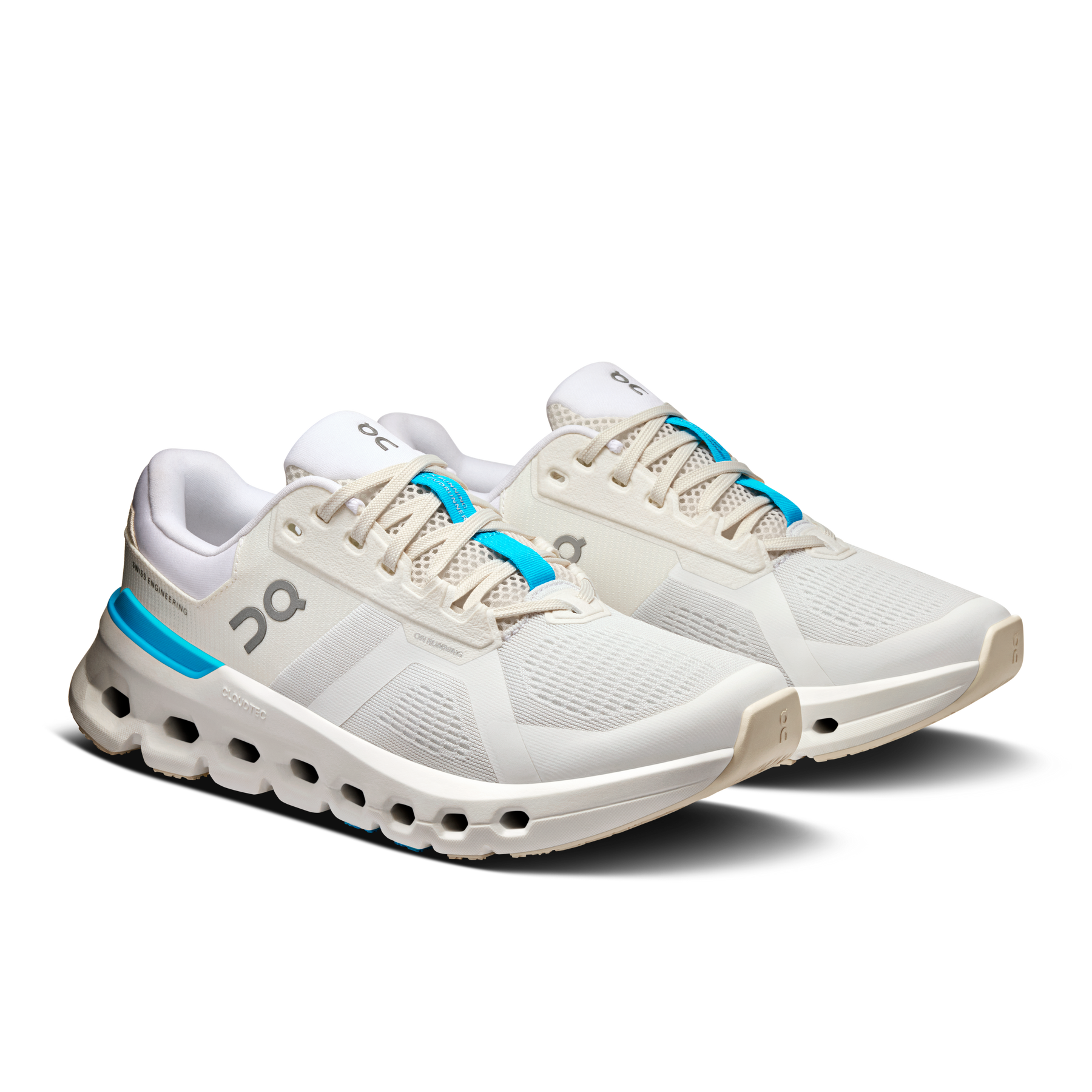 ON Cloudrunner 2 Running Shoes Women - White/Horizon