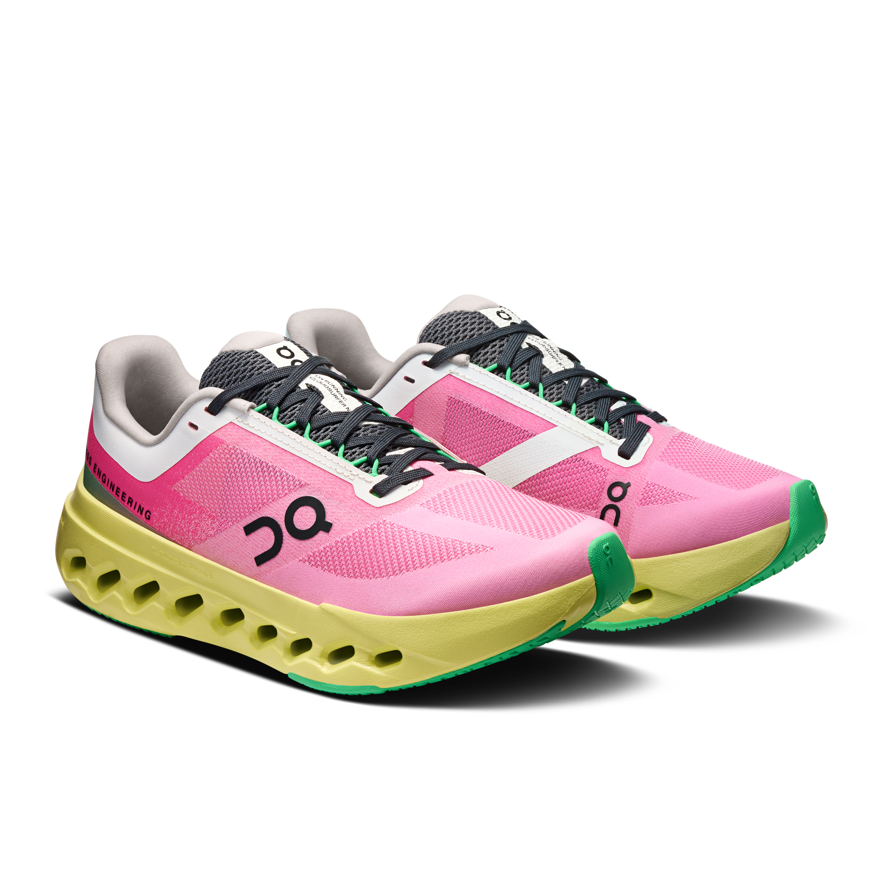 ON Cloudsurfer Next 2 Running Shoes Women-Pink/Limelight