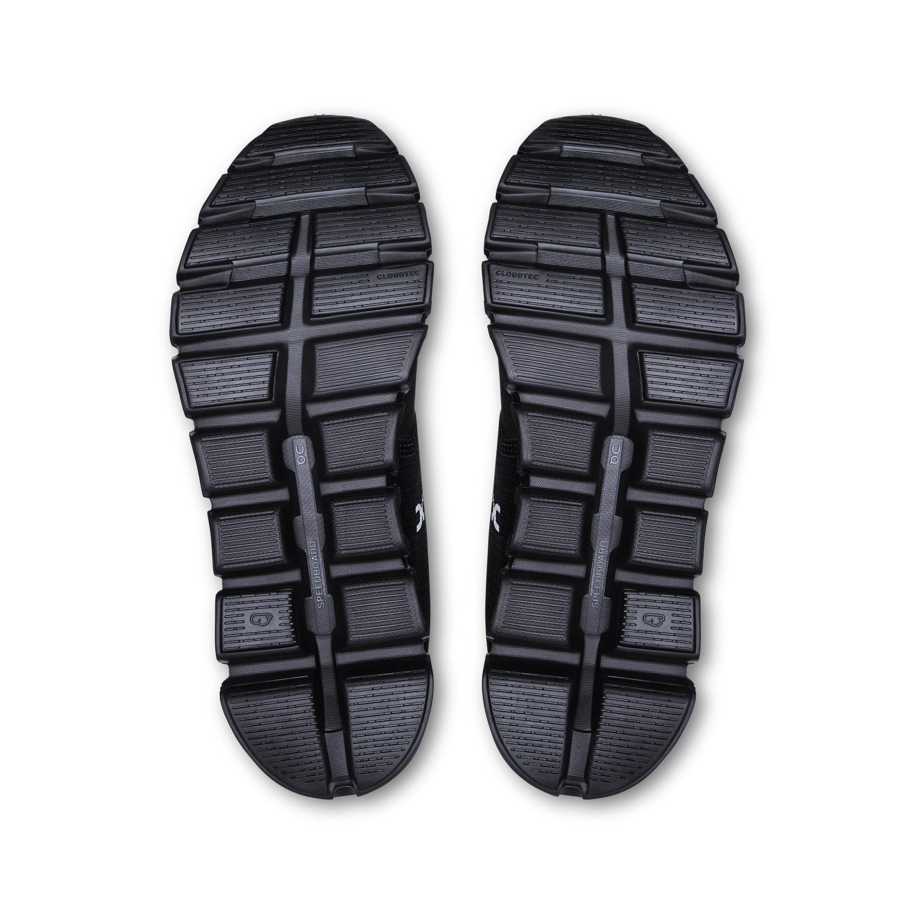 On Cloud 6 Waterproof Running Shoes Women - Black/Black