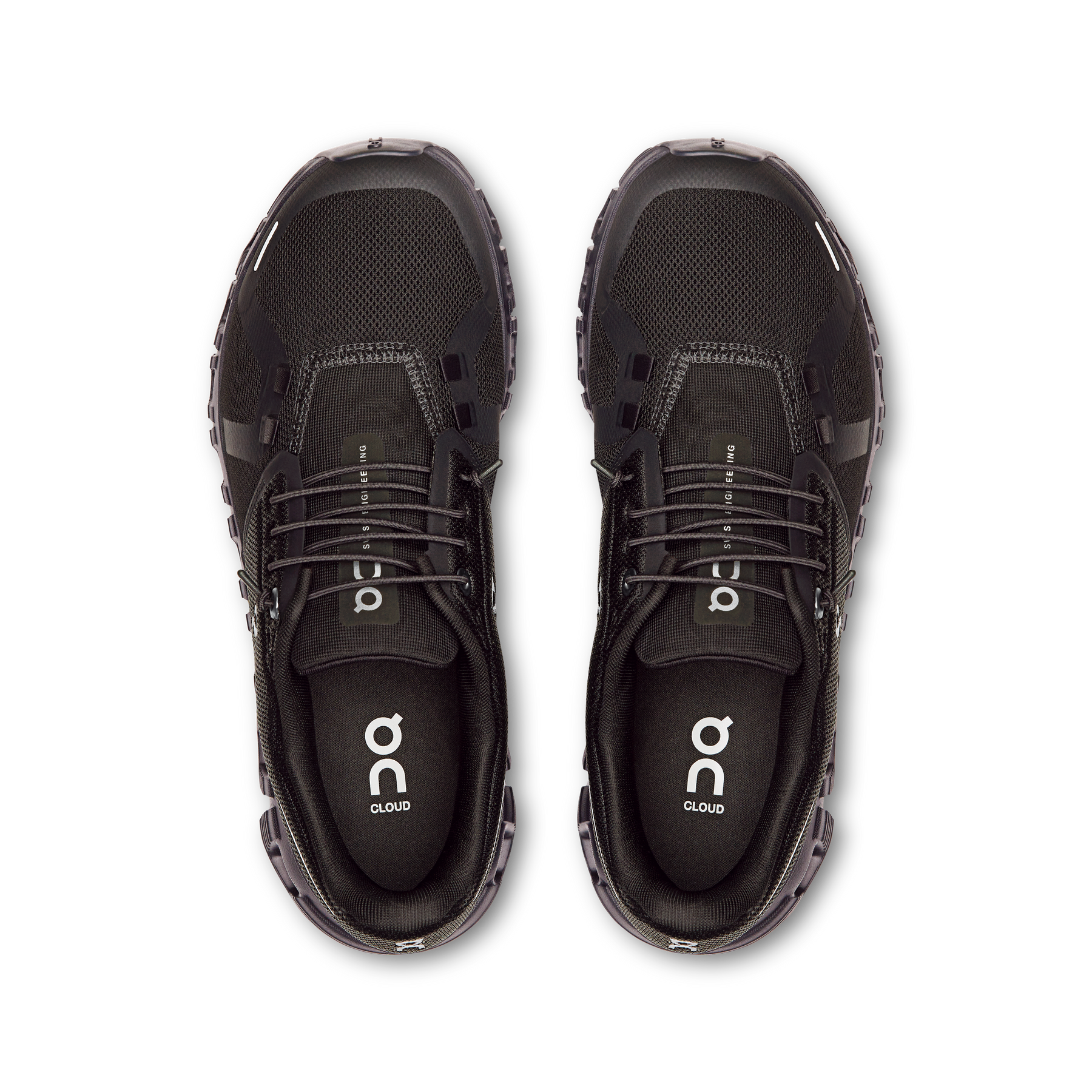On Cloud 6 Running Shoes Men - Black/Black