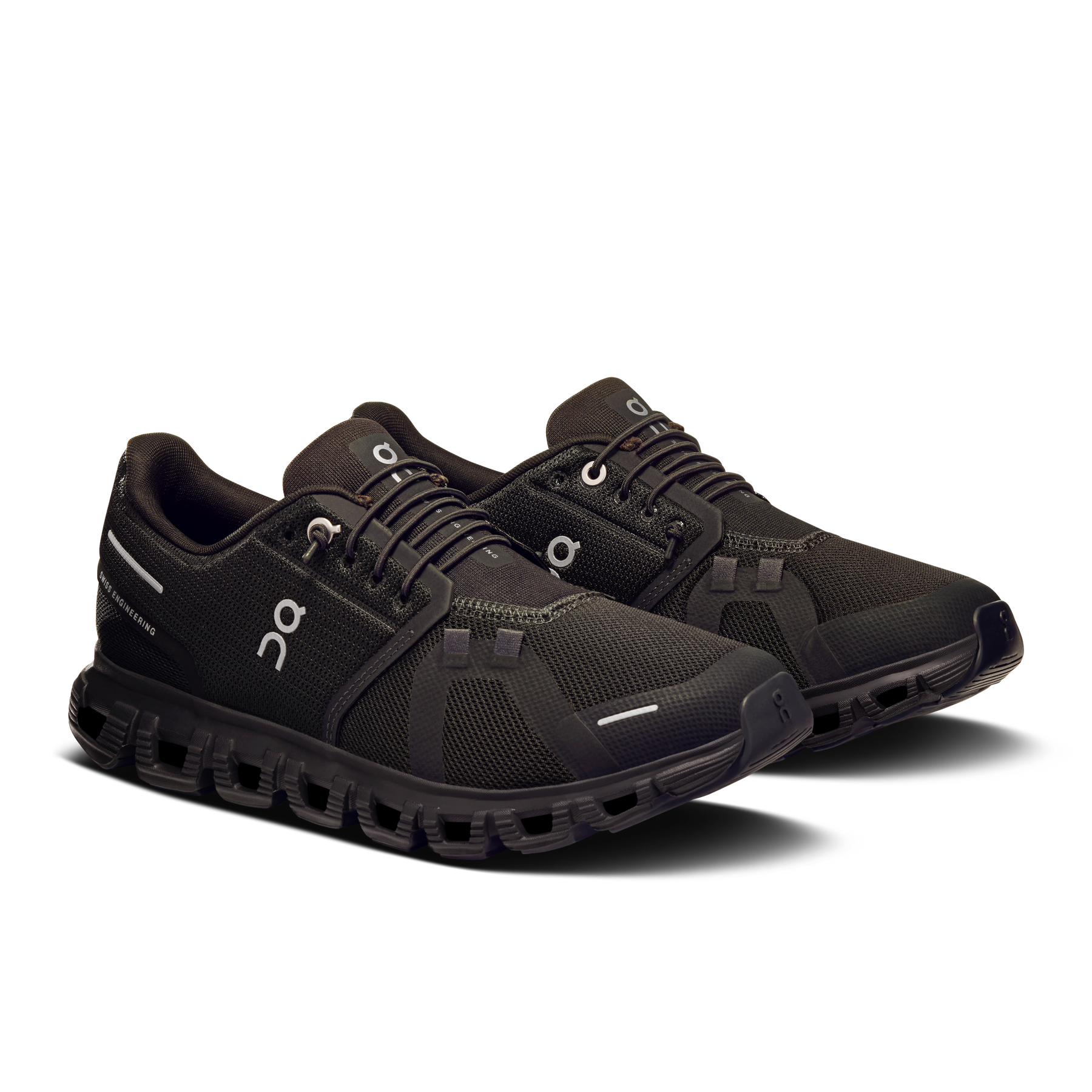 On Cloud 6 Running Shoes Men - Black/Black