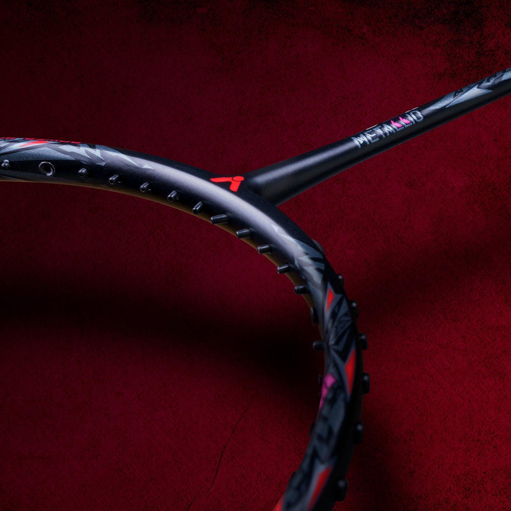 Victor Thruster Ryuga Metallic C Badminton Racket Unstrung - Black