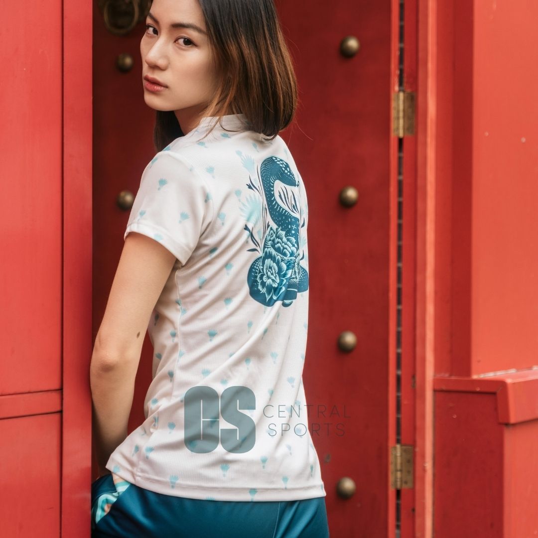 Yonex Coiled Snake Women Tech T-Shirt Dark Jade