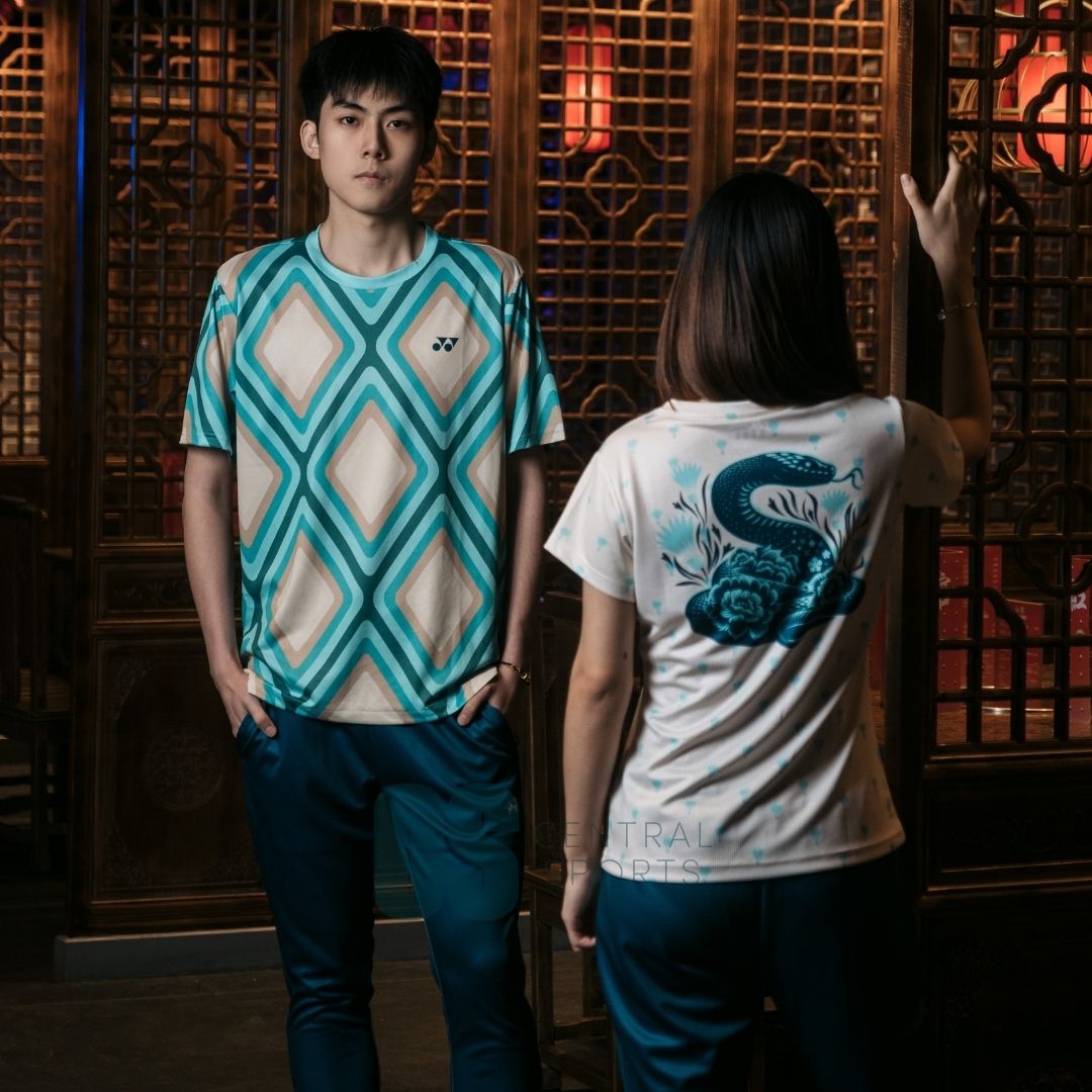 Yonex Coiled Snake Women Tech T-Shirt Ivory