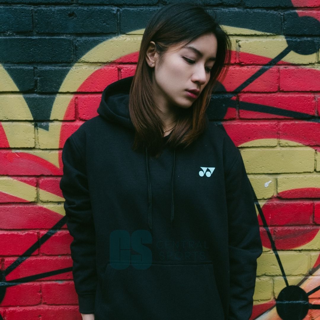 Yonex Coiled Snake Unisex Hood Black