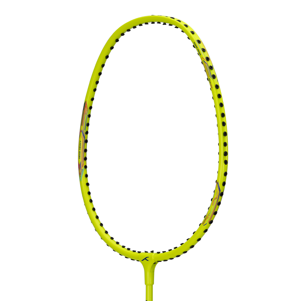 Hundred Powertek 200 2U Junior Badminton Racket - Yellow