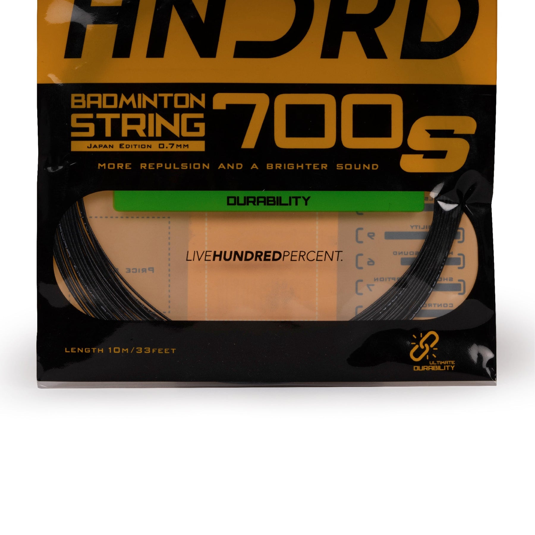 Hundred 700 S Badminton String HBAA-2M045-2