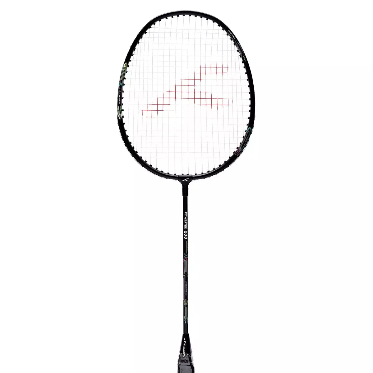 Hundred Powertek 200 2U Badminton Racket - Black