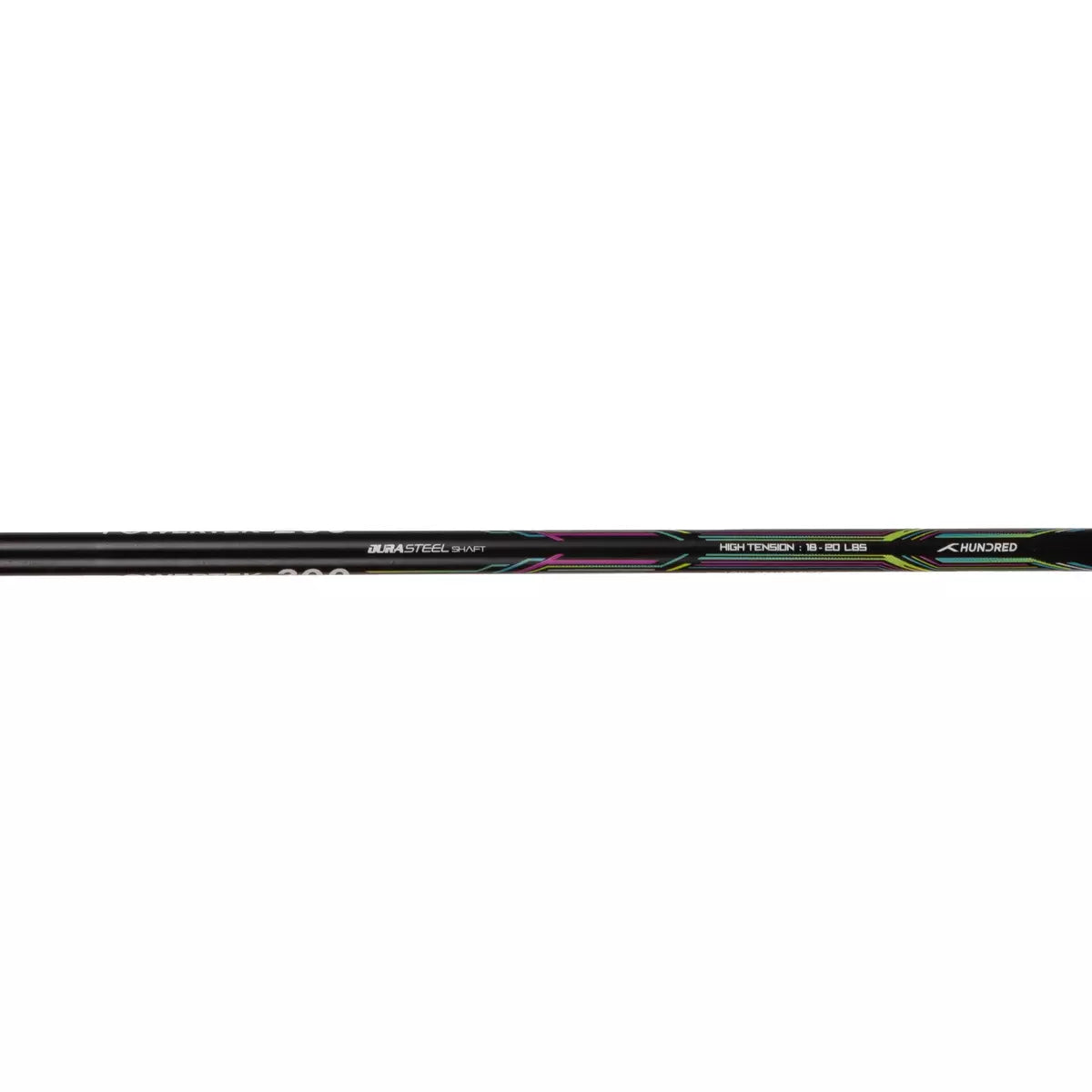 Hundred Powertek 200 2U Badminton Racket - Black