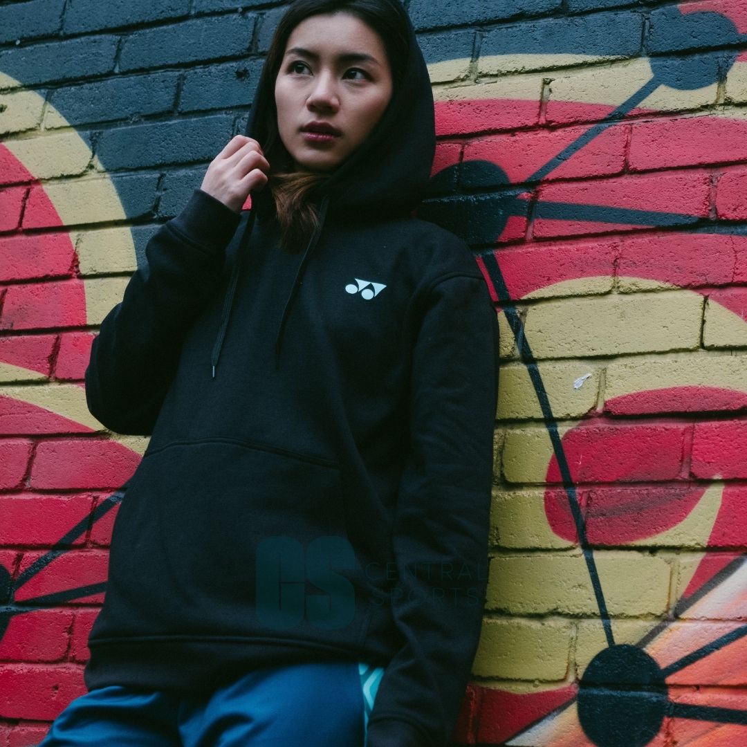 Yonex Coiled Snake Unisex Hood Black