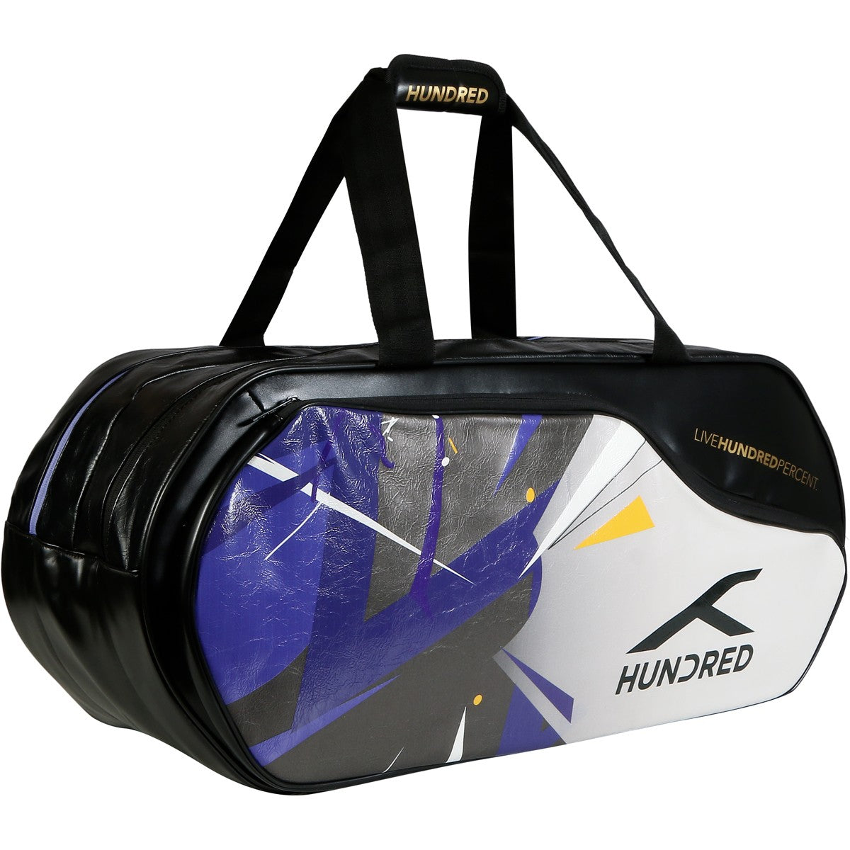 Hundred Trailblazer Badminton Kit Bag - Blue/Black