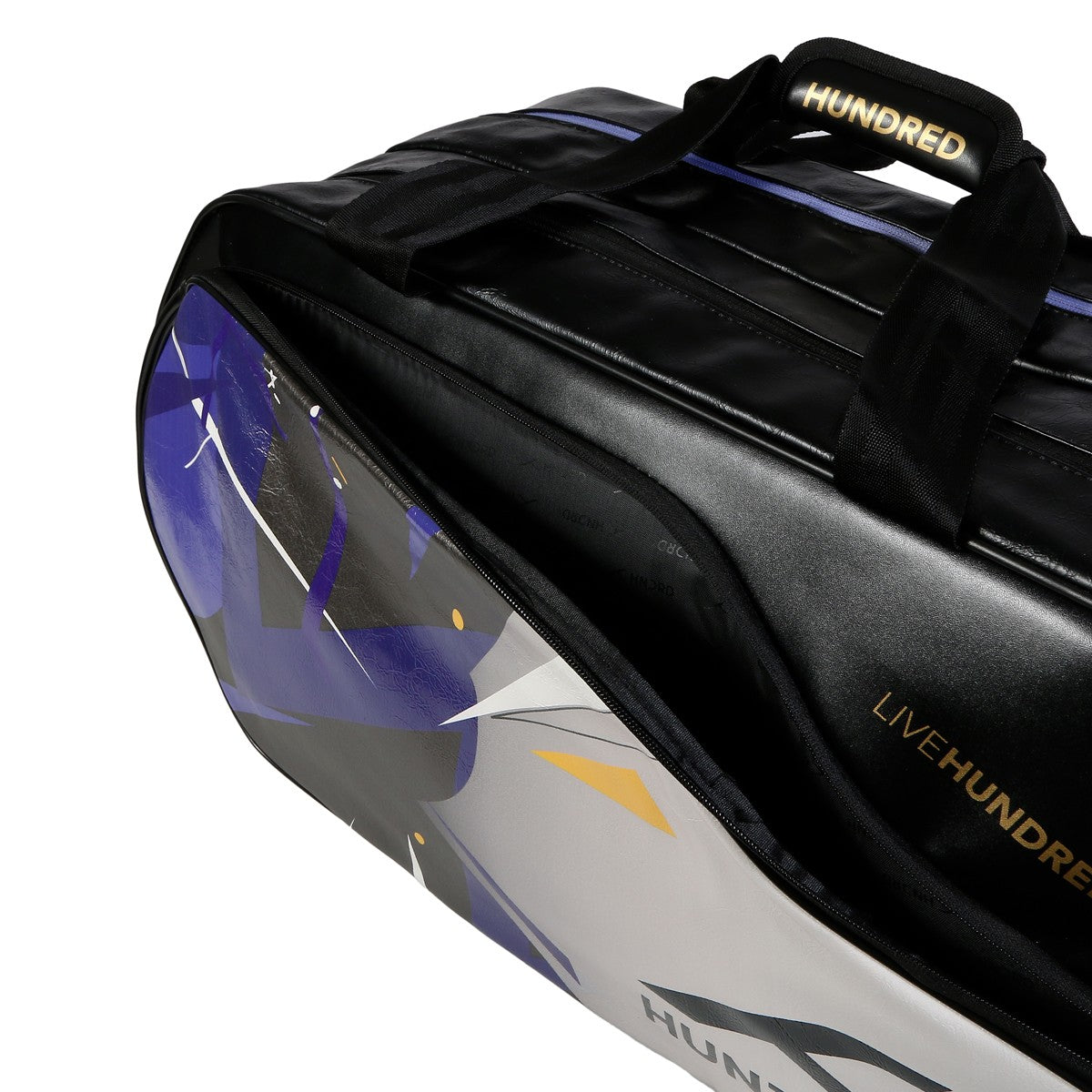 Hundred Trailblazer Badminton Kit Bag - Blue/Black