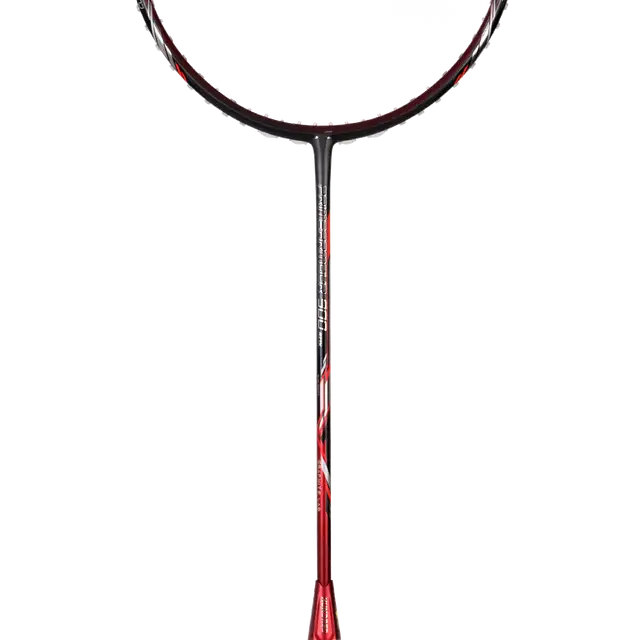 Hundred Primearmour 900 Attack 4U Badminton Racket - Dark Red/Grey