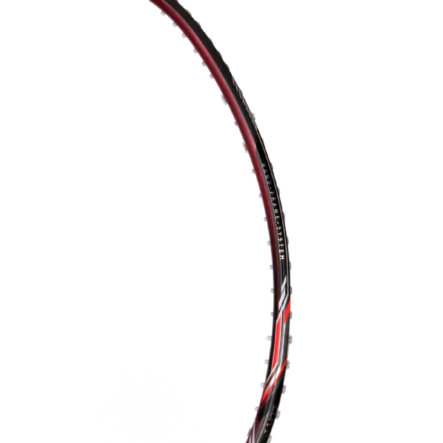 Hundred Primearmour 900 Attack 4U Badminton Racket - Dark Red/Grey