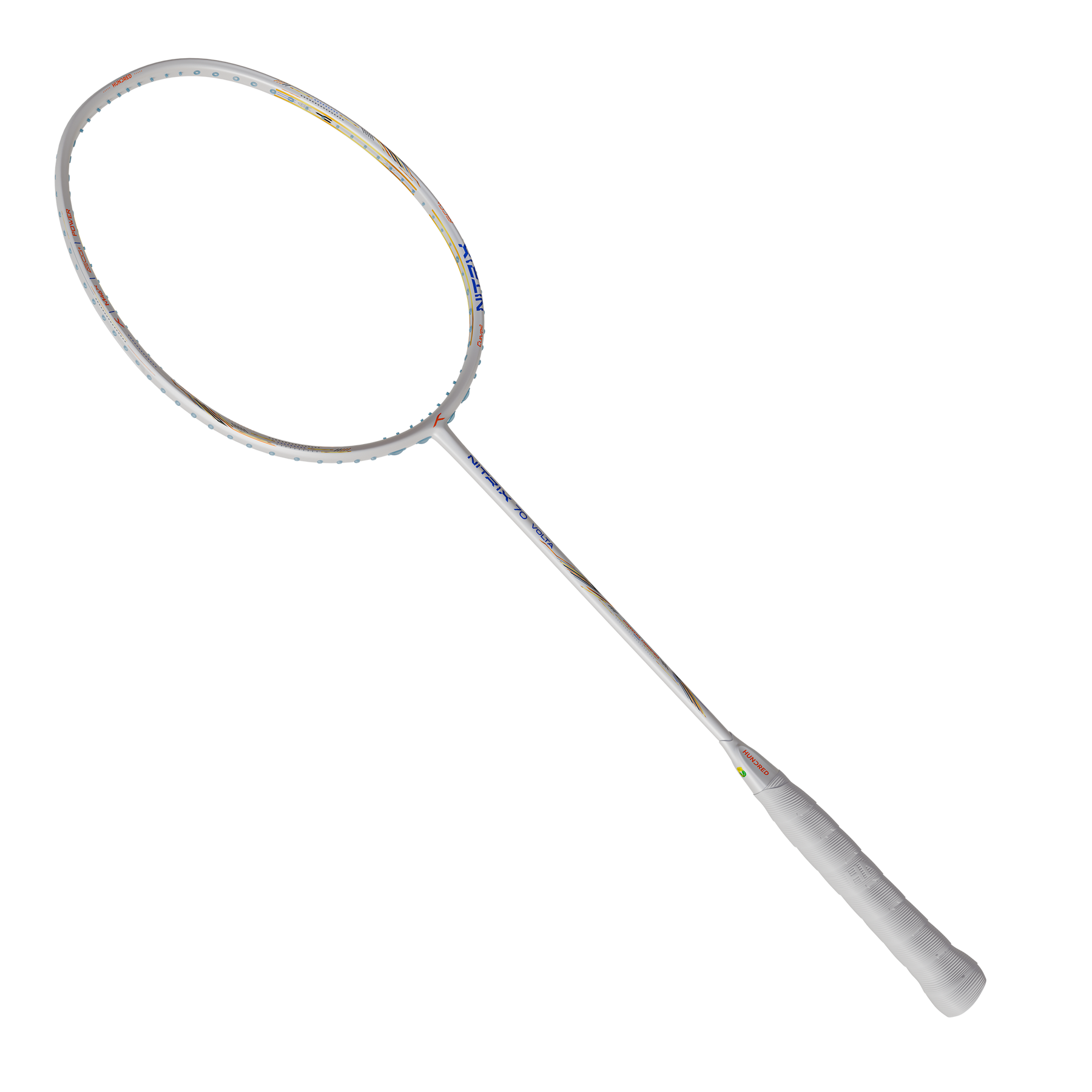 Hundred Nitrix 70 Volta Badminton Racket - White