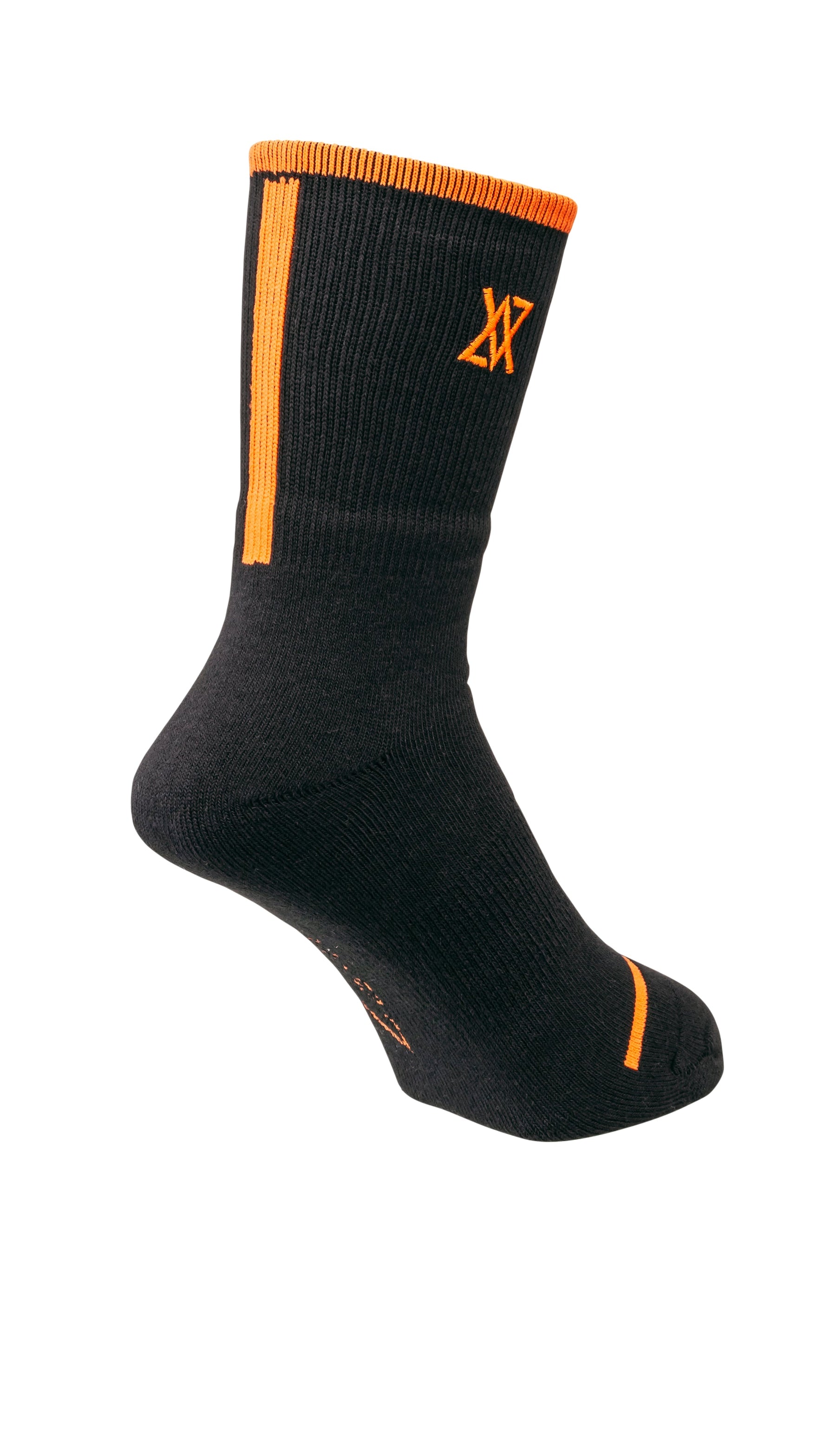 Yonex 19248YX Sport Crew Socks Men (Flash Orange) VA - Viktor Axelsen Collection