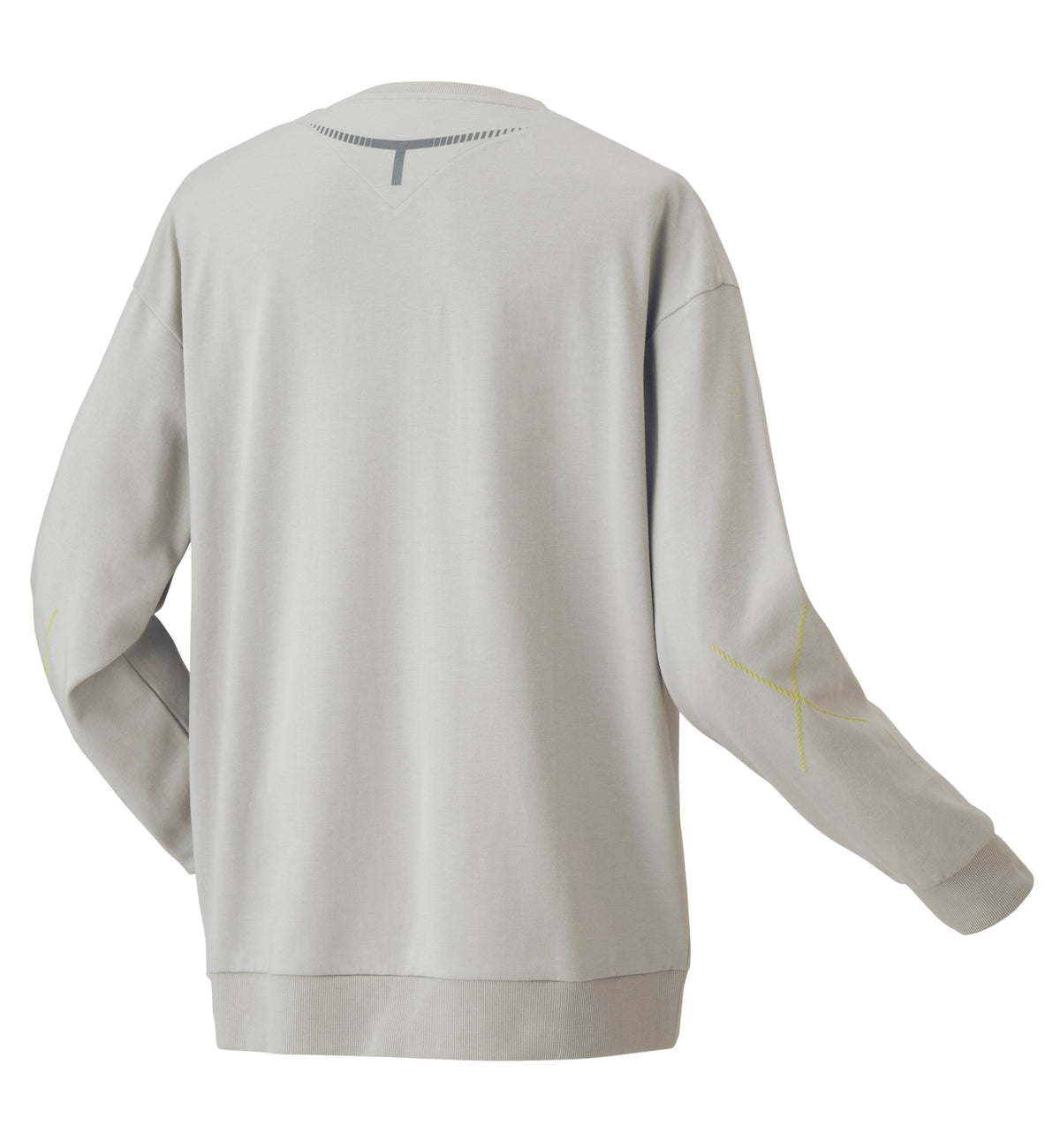 Yonex 30101YX Sweat Shirt Unisex - Grayish Beige - VA - Viktor Axelsen Collection