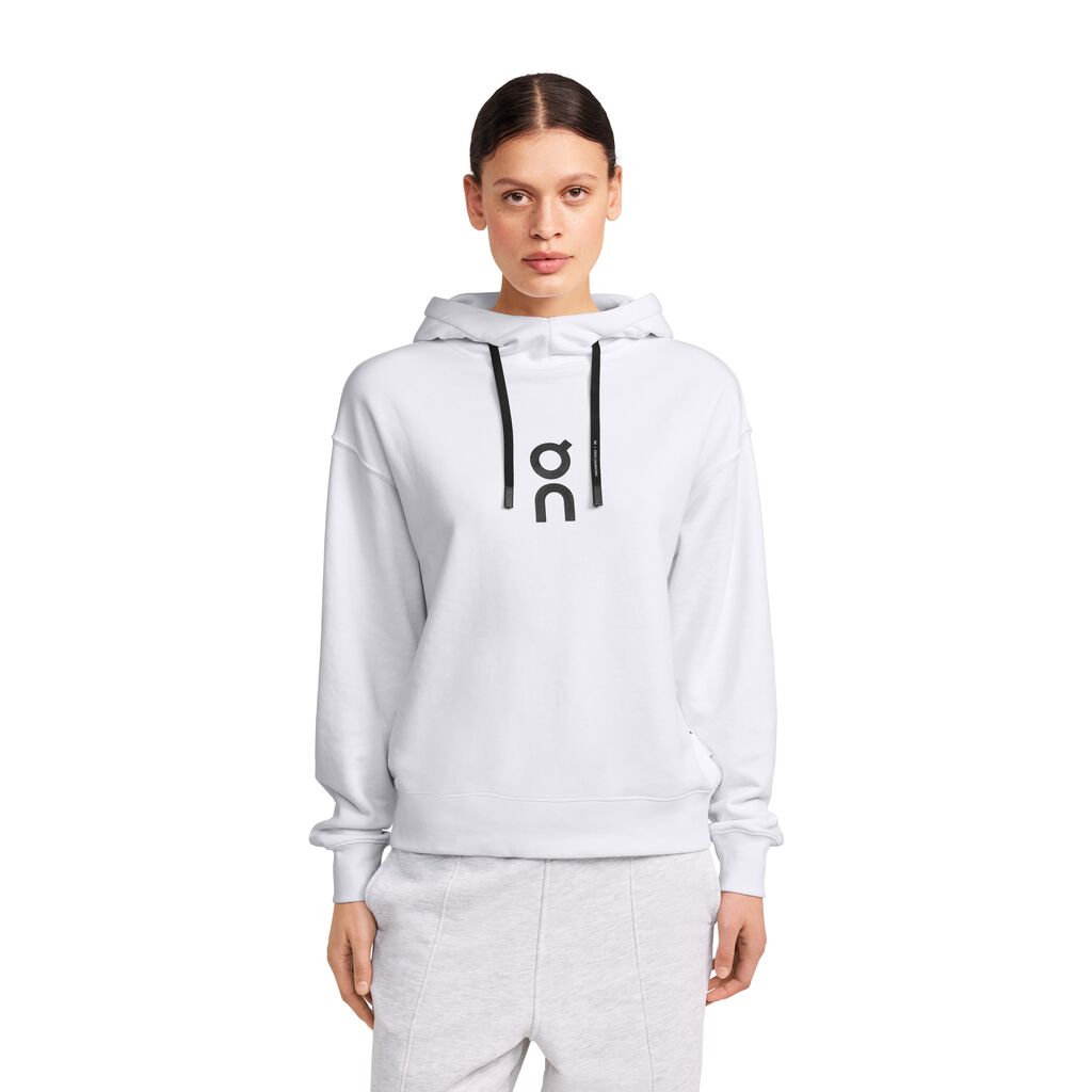 On Club Hoodie Women White