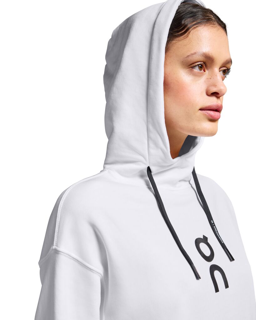 On Club Hoodie Women White