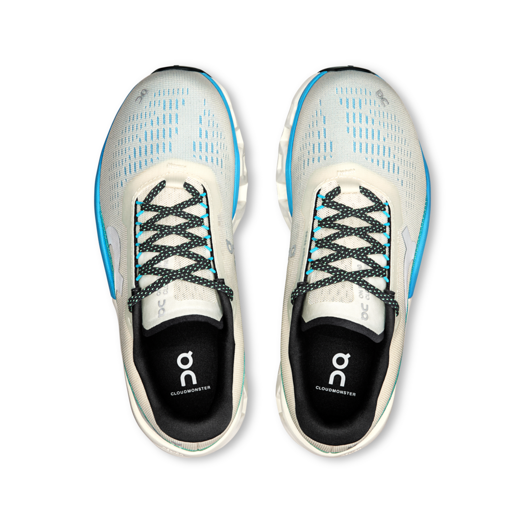On Cloudmonster 2 Running Shoes Women - Cream/Horizon