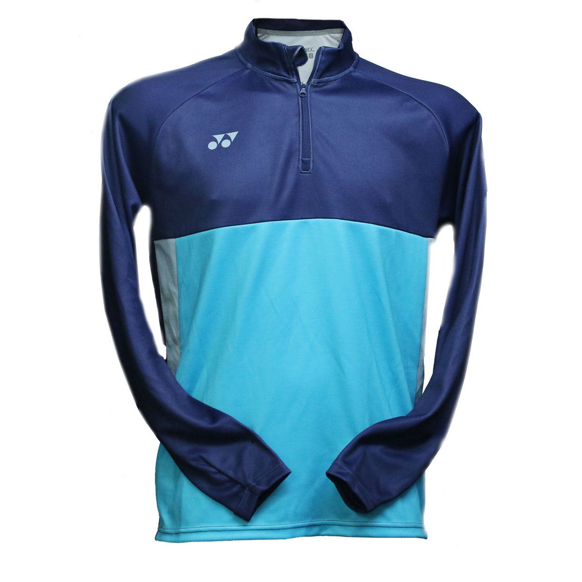 Yonex YML123 Zip Midlayer Unisex - Navy/Silver/Sky