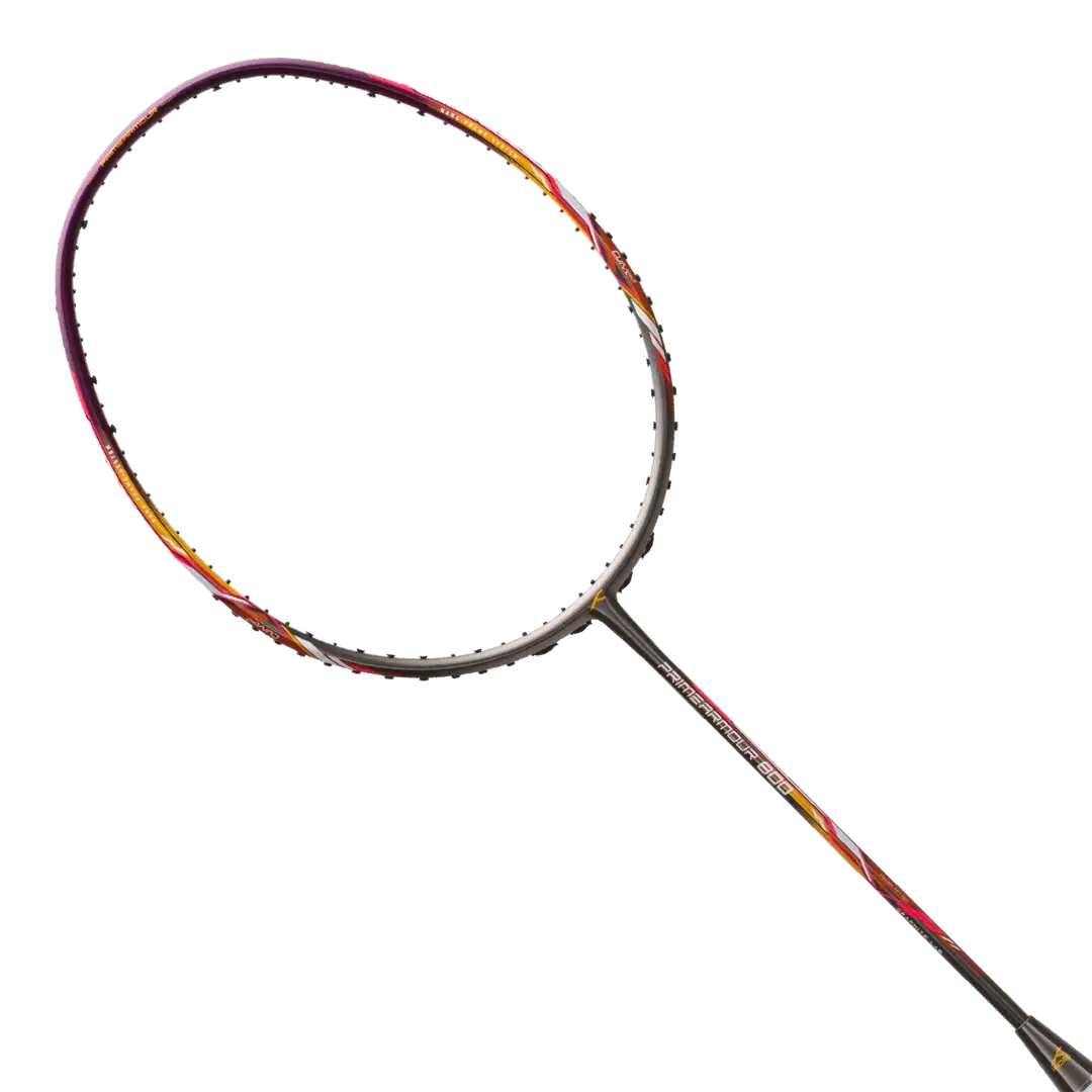 Hundred Primearmour 800 4U Badminton Racket - Grey/Purple