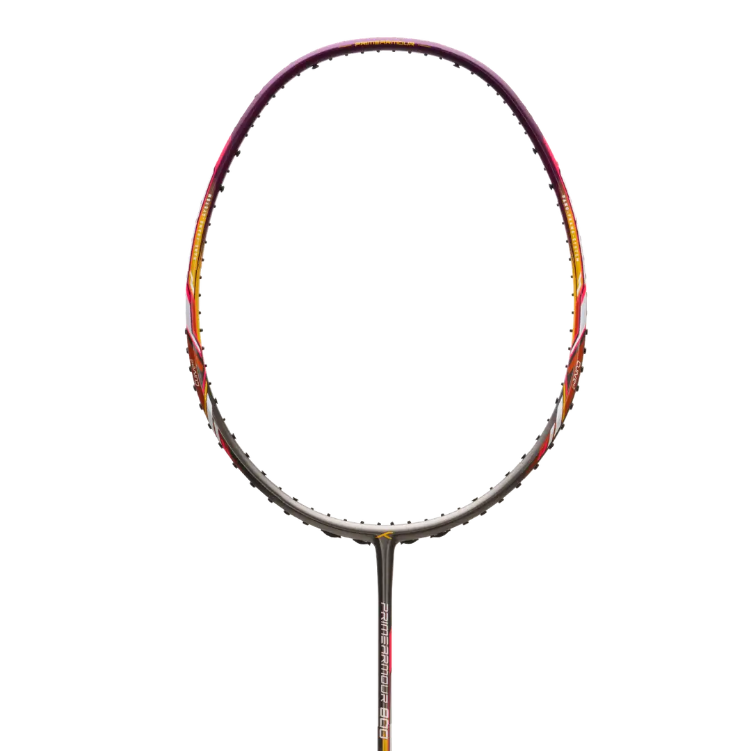 Hundred Primearmour 800 4U Badminton Racket - Grey/Purple
